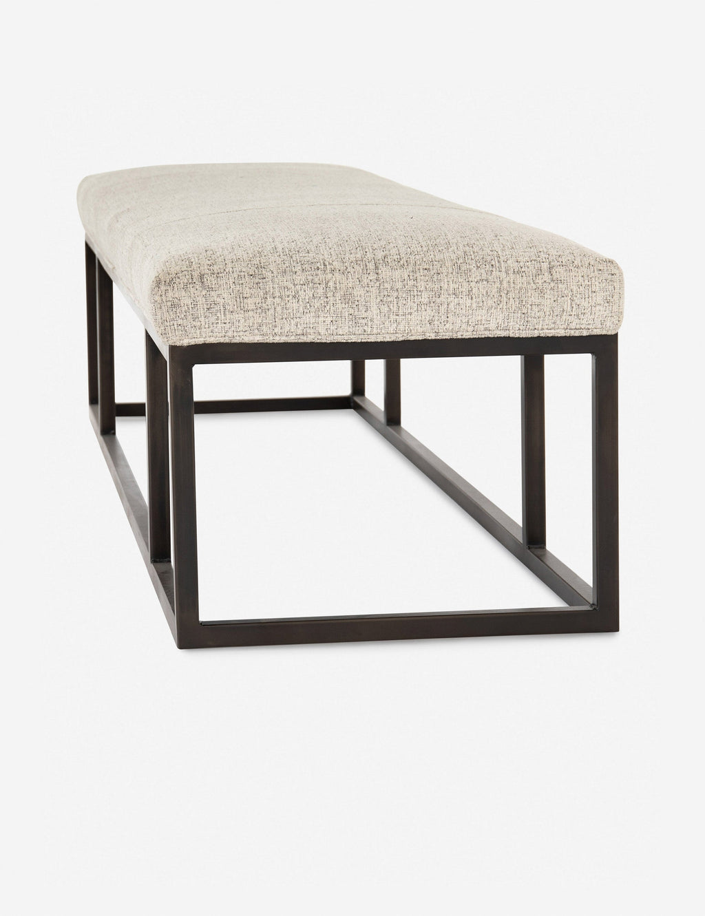 Banc - Pièce moderne qui s'intègre à diverses esthétiques, ce banc rembourré en tissu est la touche finale parfaite pour votre espace.