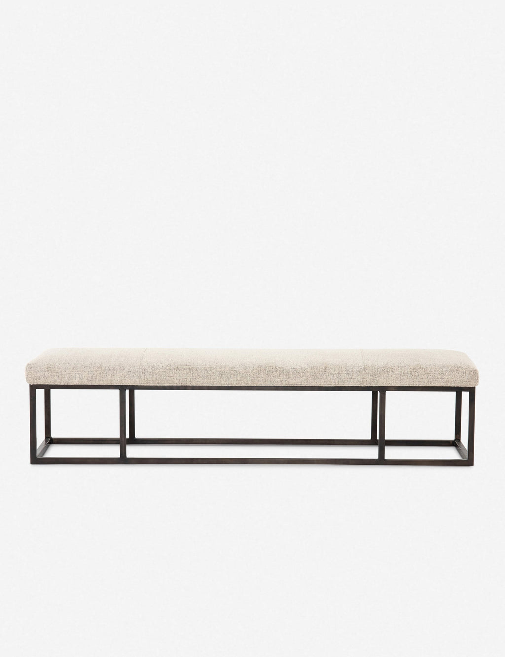 Banc - Pièce moderne qui s'intègre à diverses esthétiques, ce banc rembourré en tissu est la touche finale parfaite pour votre espace.