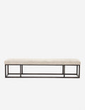Banc - Pièce moderne qui s'intègre à diverses esthétiques, ce banc rembourré en tissu est la touche finale parfaite pour votre espace.