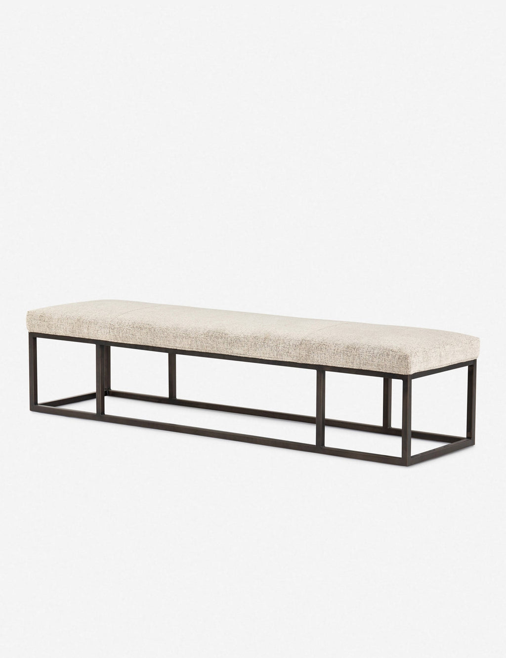 Banc - Pièce moderne qui s'intègre à diverses esthétiques, ce banc rembourré en tissu est la touche finale parfaite pour votre espace.