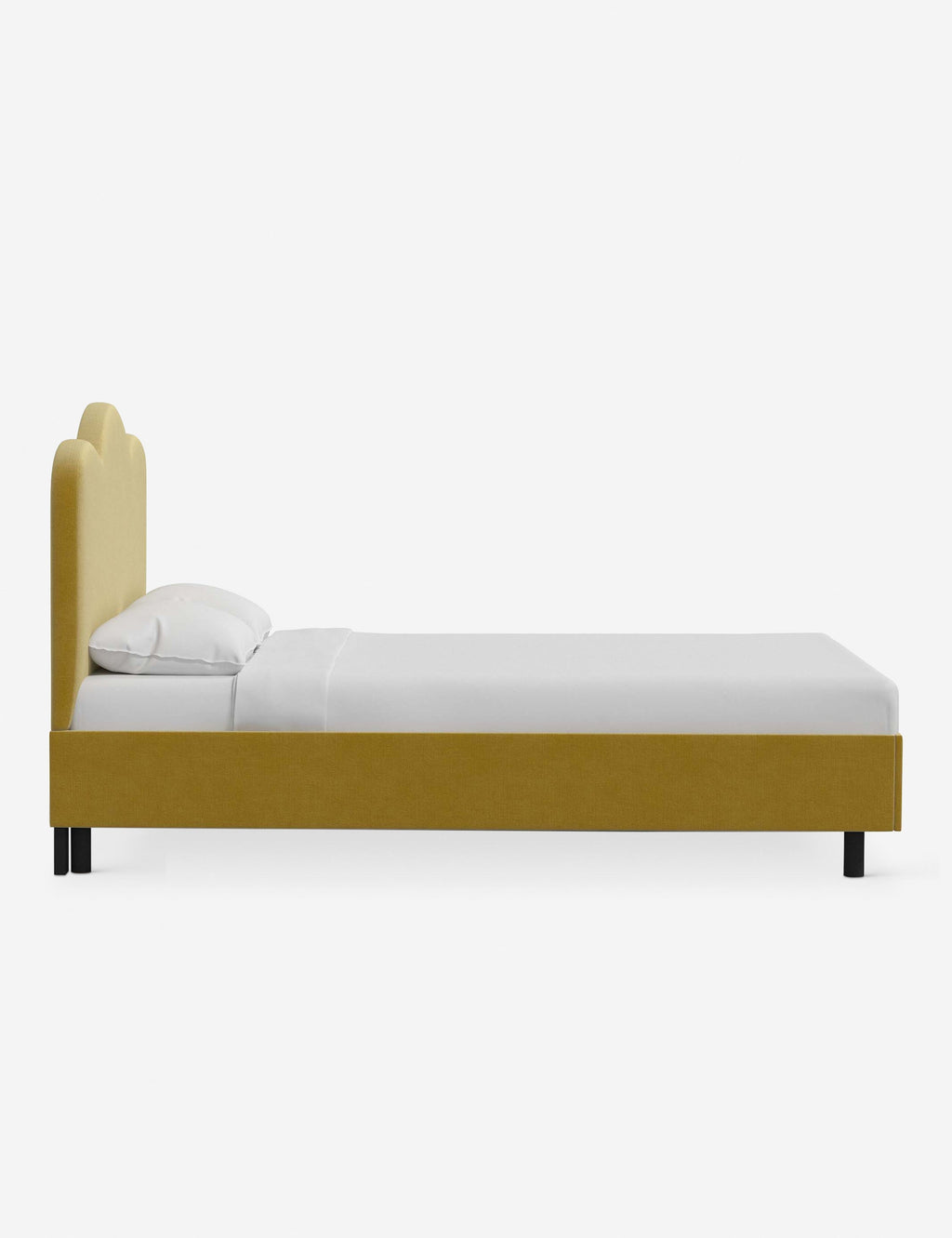 Lit plateforme - La forme est un excellent moyen d'apporter de la variété avec une touche personnelle à la conception de votre chambre