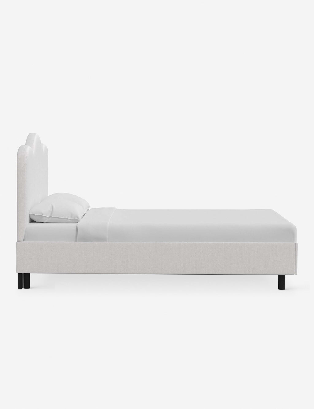 Lit plateforme - La forme est un excellent moyen d'apporter de la variété avec une touche personnelle à la conception de votre chambre
