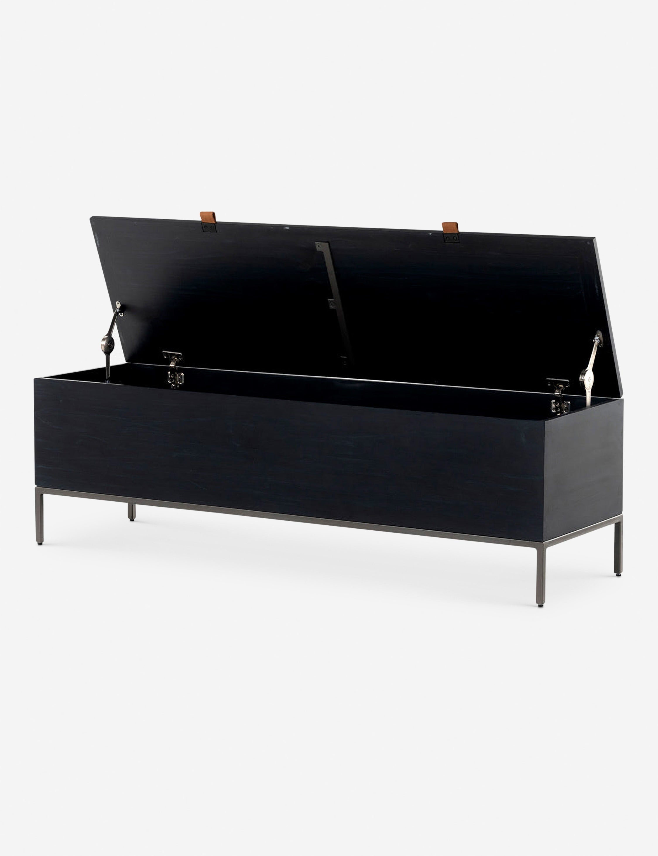Banc – Mettez de l'ordre dans votre pièce à vivre ou votre entrée (avec une organisation optimale) grâce à ce banc-coffre élégant