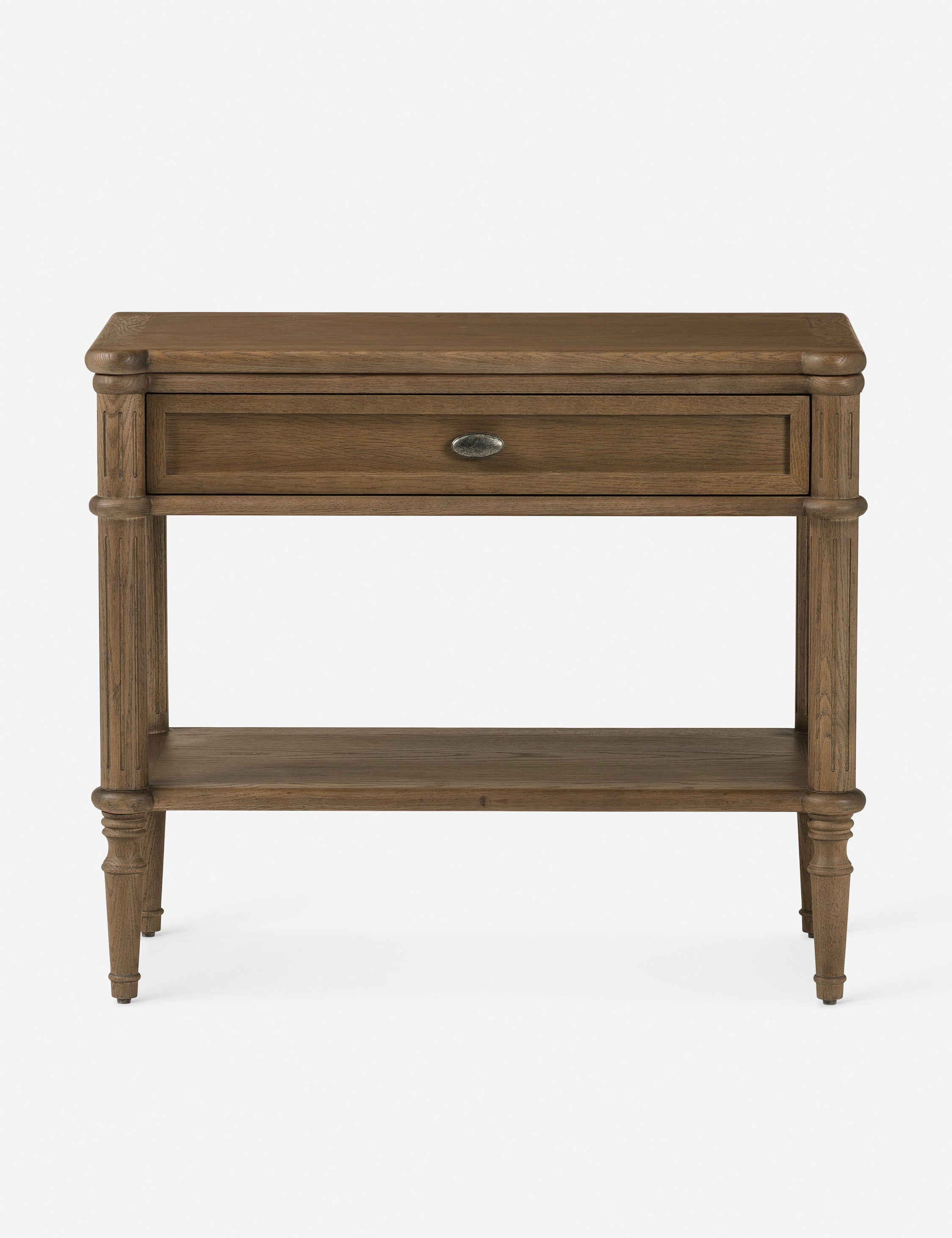 Table de chevet - Le style traditionnel rencontre l'attrait moderne dans cette commode d'inspiration européenne vintage