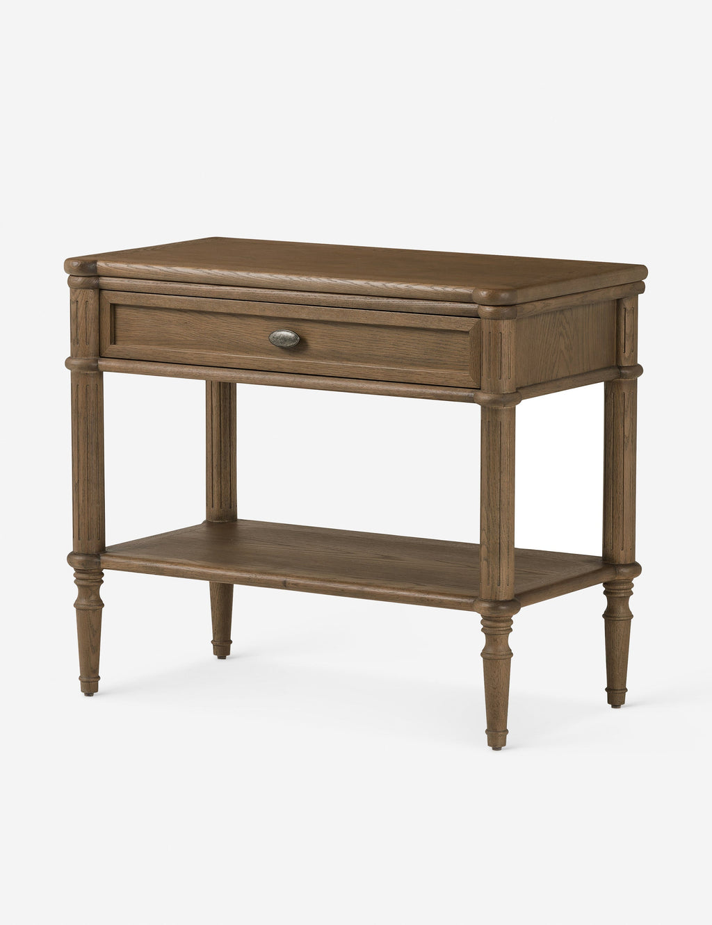 Table de chevet - Le style traditionnel rencontre l'attrait moderne dans cette commode d'inspiration européenne vintage