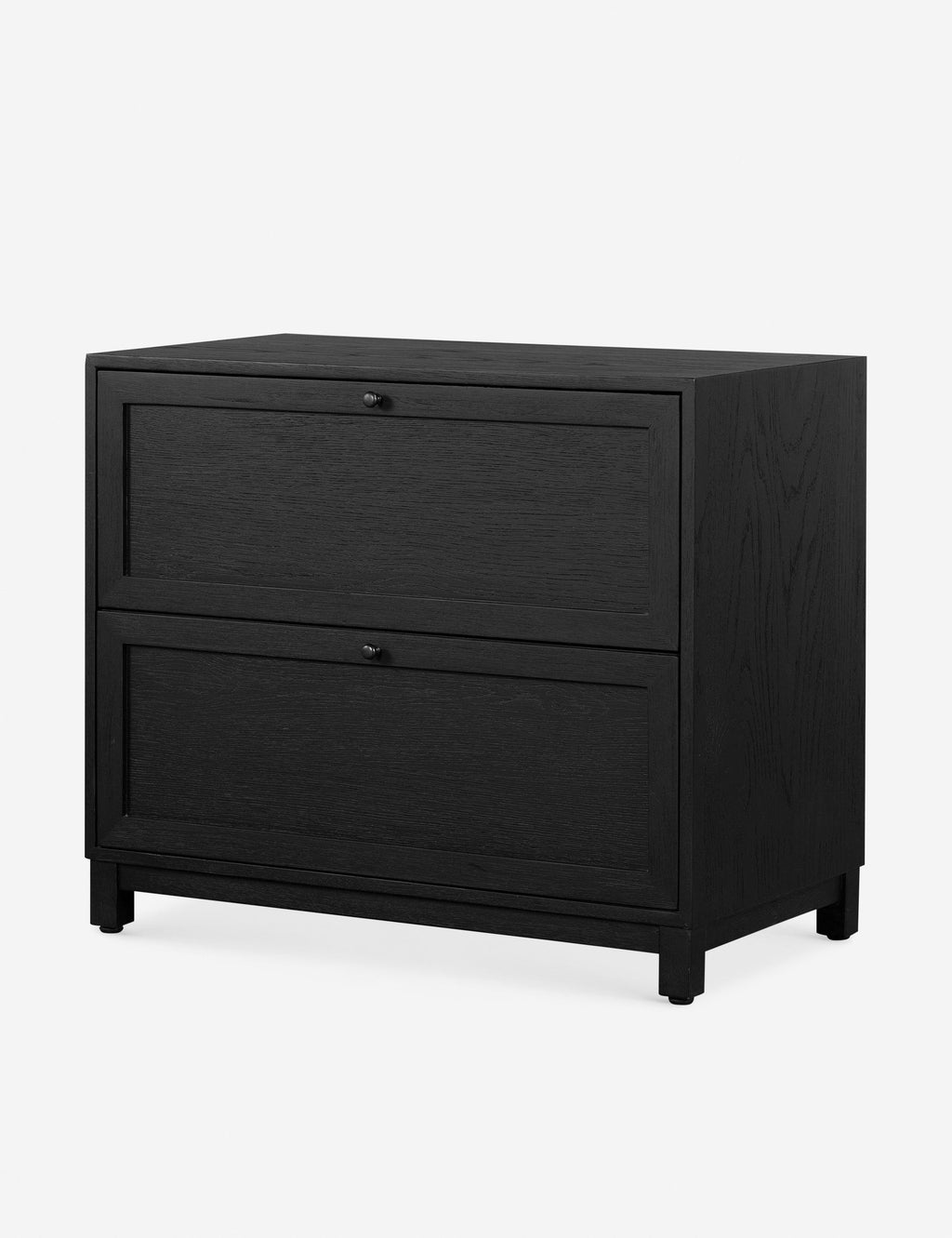 Table de chevet - Une table de chevet de style transitionnel en chêne pour un impact intemporel