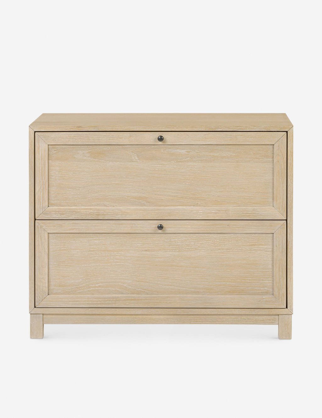 Table de chevet - Une table de chevet de style transitionnel en chêne pour un impact intemporel