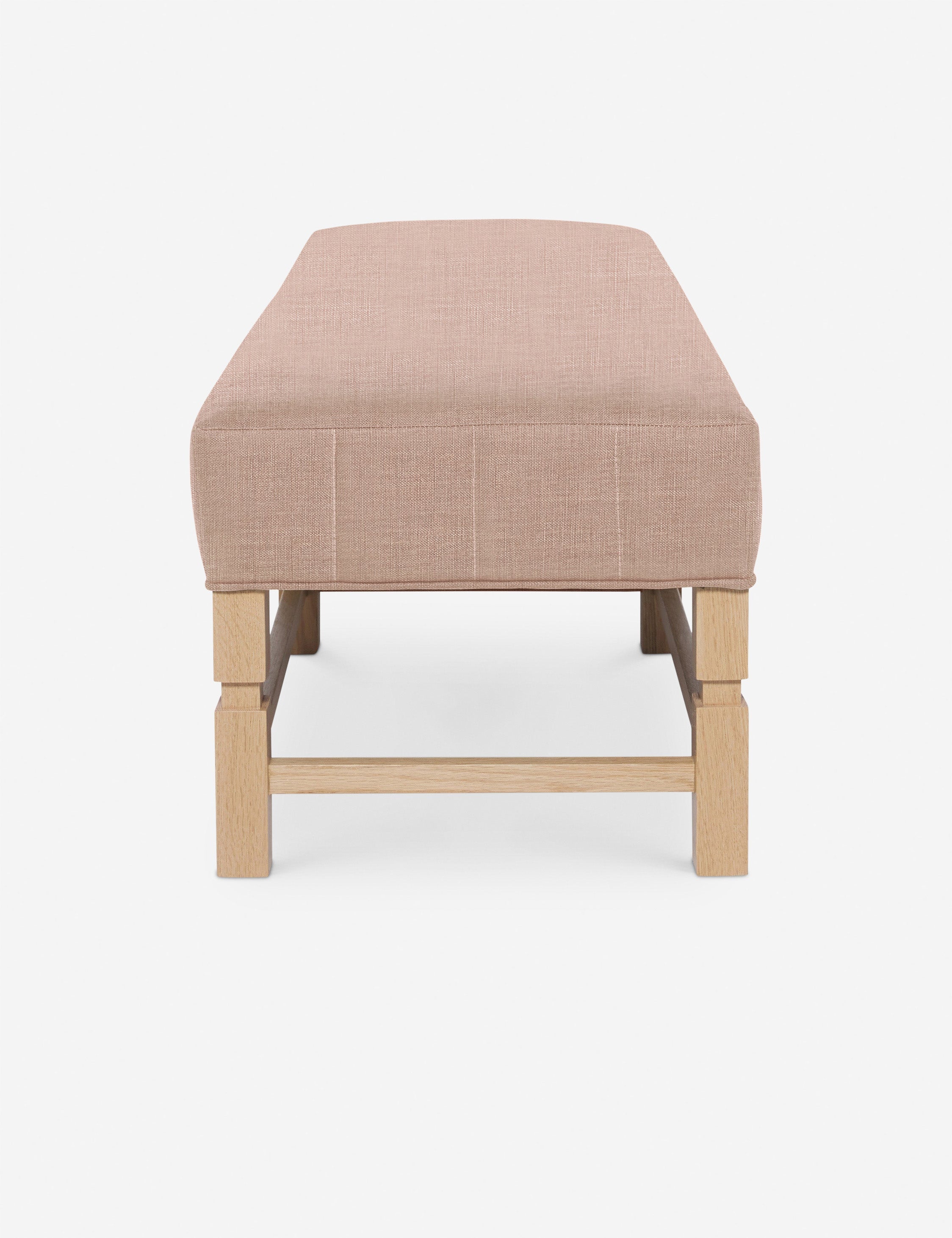 Banc – Alliant un style sur mesure à des matériaux classiques, ce banc rembourré est l'incarnation du confort intemporel.