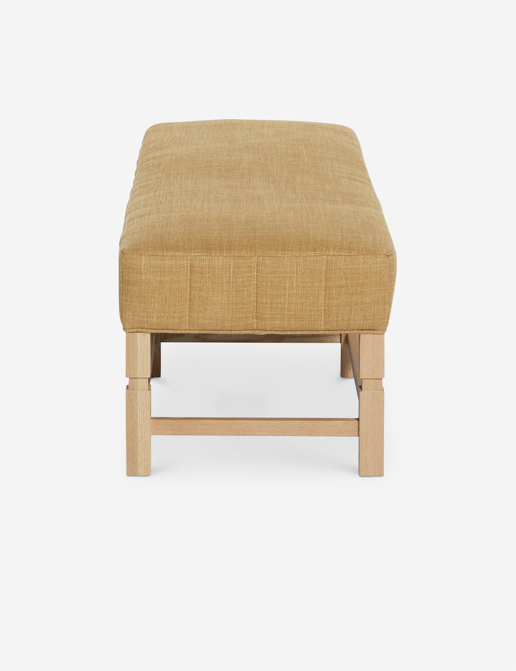 Banc – Alliant un style sur mesure à des matériaux classiques, ce banc rembourré est l'incarnation du confort intemporel.
