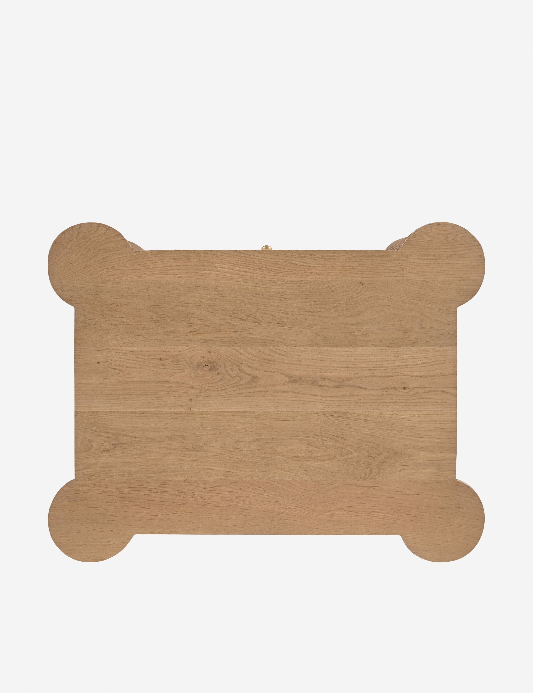 Table de chevet à 2 tiroirs - Cette table de chevet est une réinterprétation contemporaine de l'esthétique classique, se distinguant par ses pieds tournés complexes et