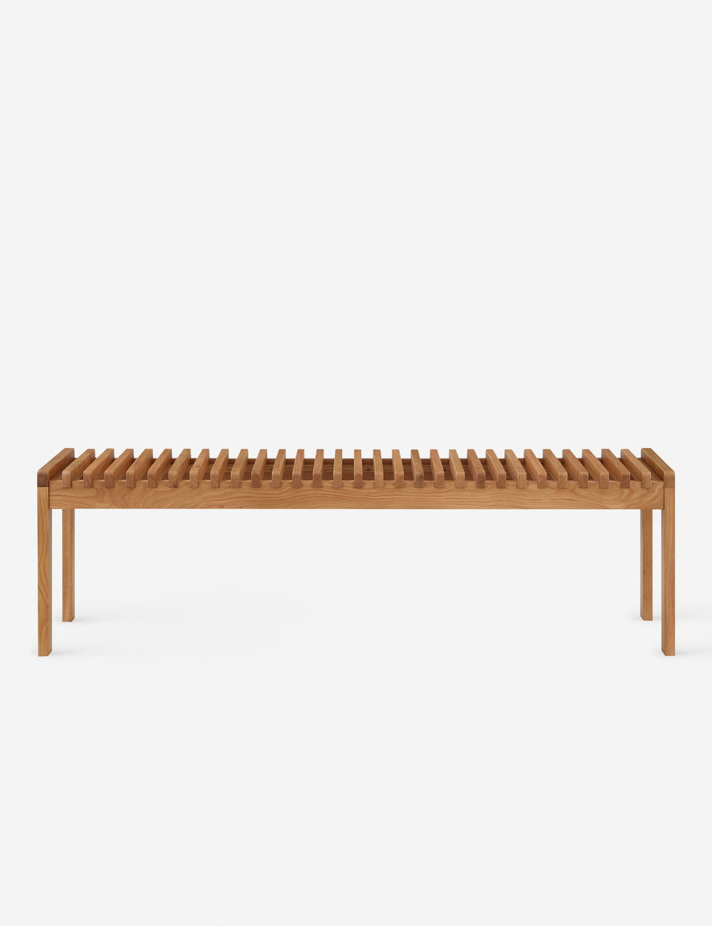 Banc - Apportez une chaleur naturelle et texturée à la pièce avec ce banc polyvalent.