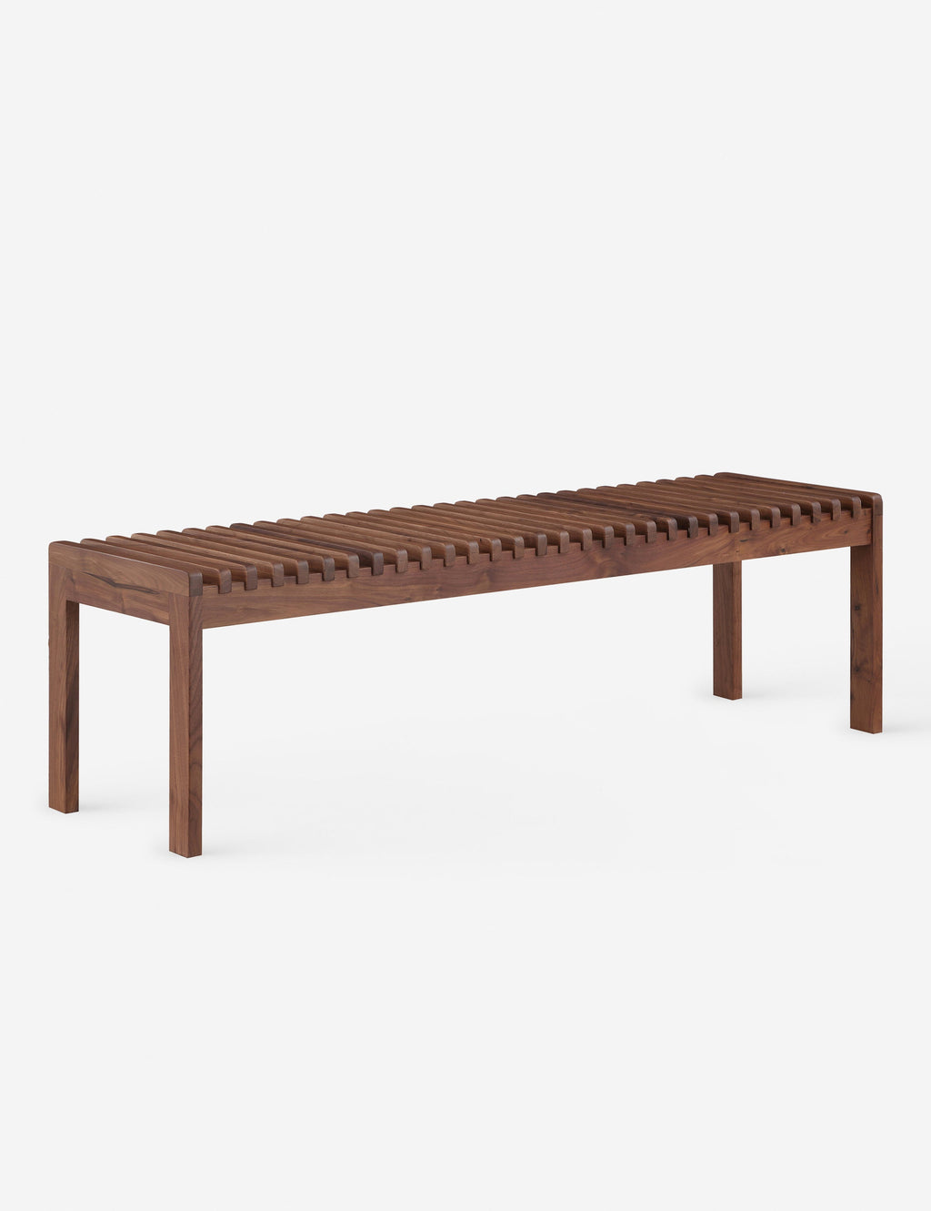 Banc - Apportez une chaleur naturelle et texturée à la pièce avec ce banc polyvalent.