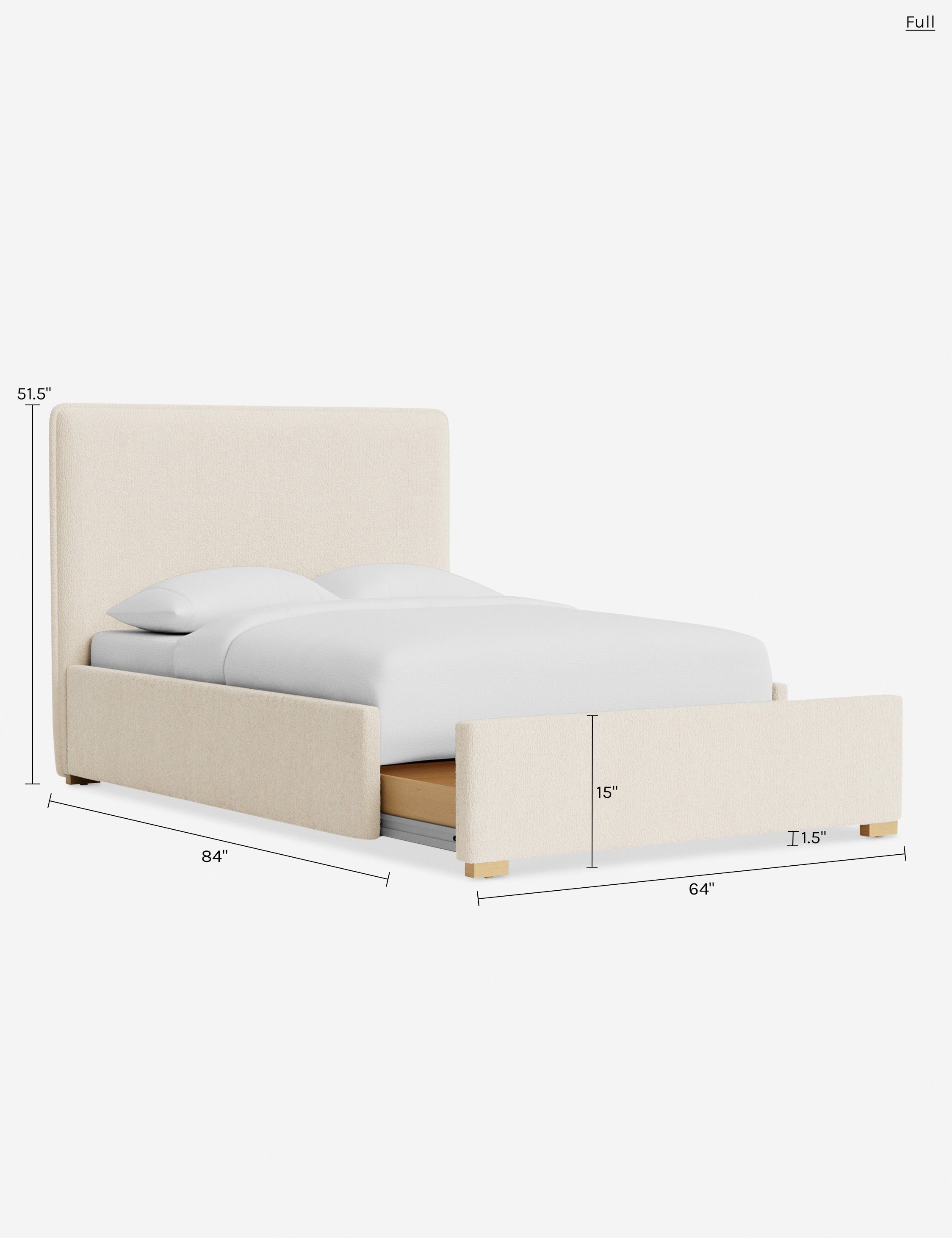 Lit - Le lit allie des lignes douces à une simplicité épurée pour un style à la fois ancré et raffiné