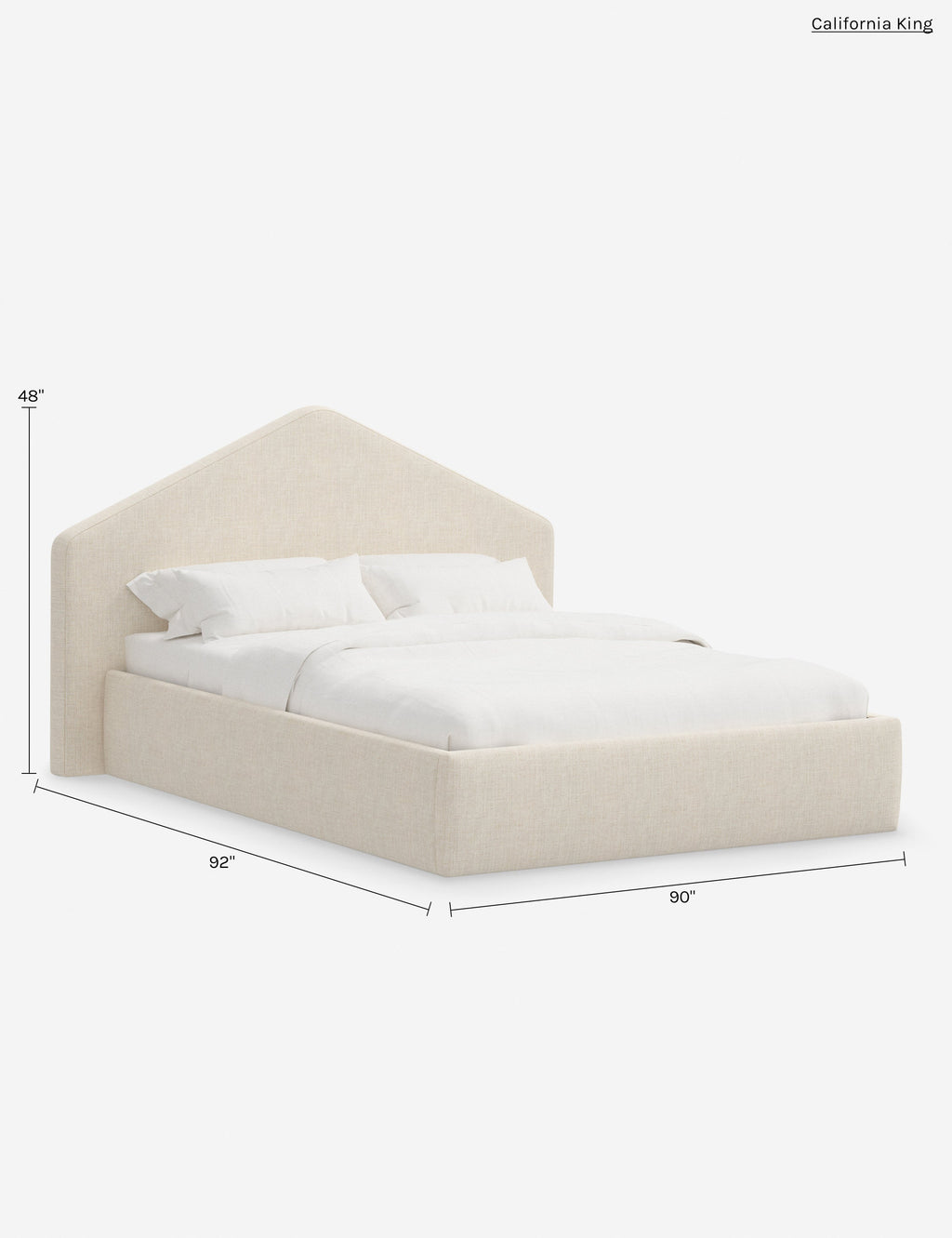 Lit Plateforme - Affirmez votre style dans votre chambre avec ce lit plateforme unique
