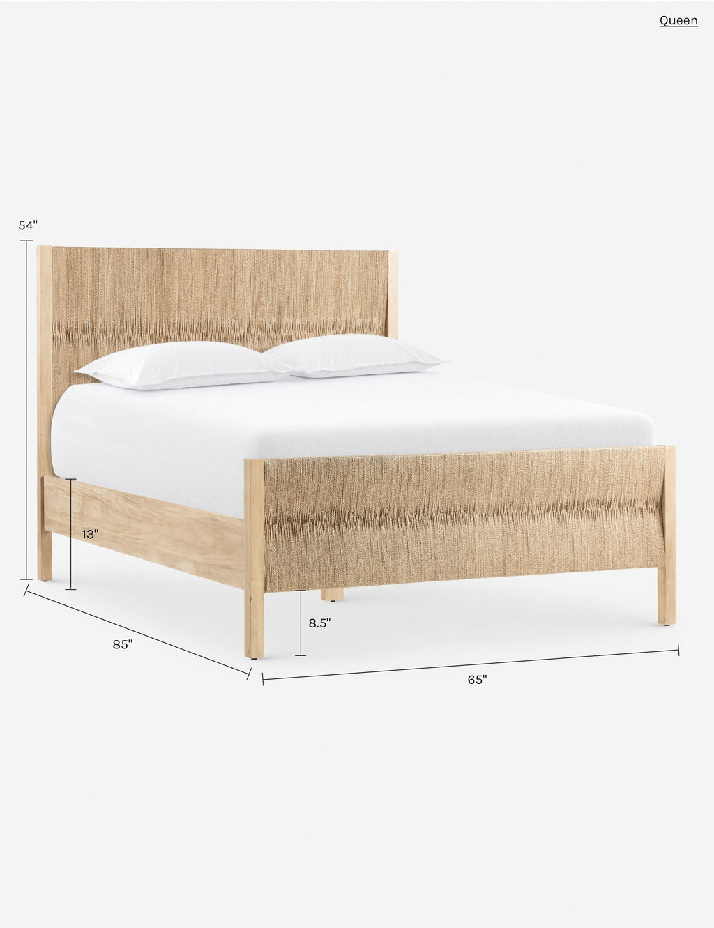 Lit plateforme - Apportez une chaleur côtière à l'agencement de votre chambre avec le lit plateforme