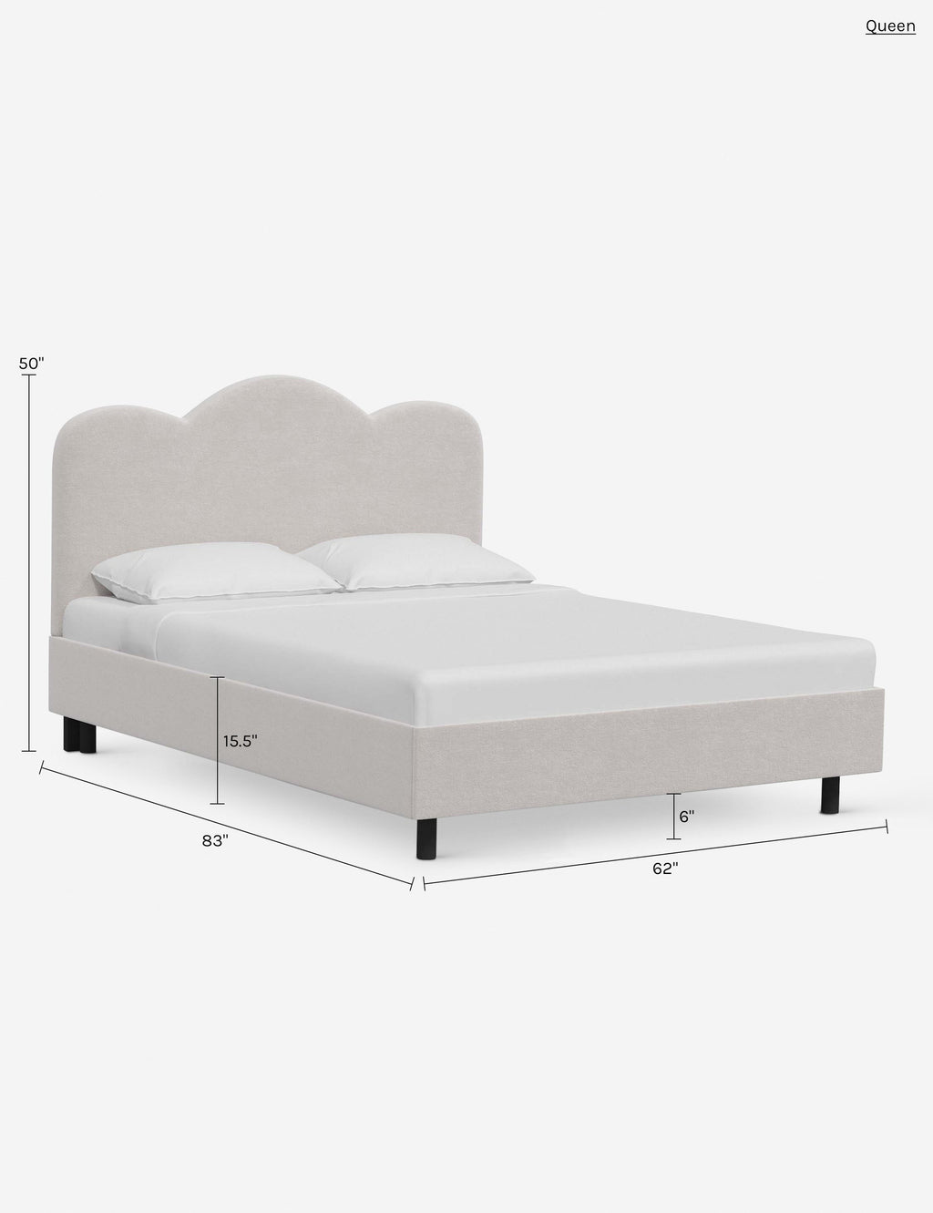 Lit plateforme - La forme est un excellent moyen d'apporter de la variété avec une touche personnelle à la conception de votre chambre