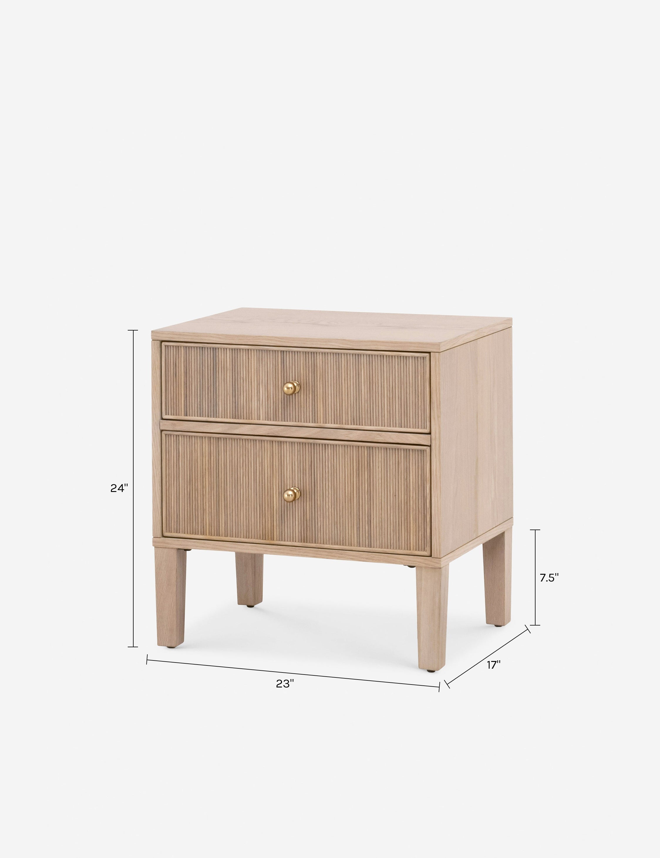 Table de chevet - Élégante à votre chevet