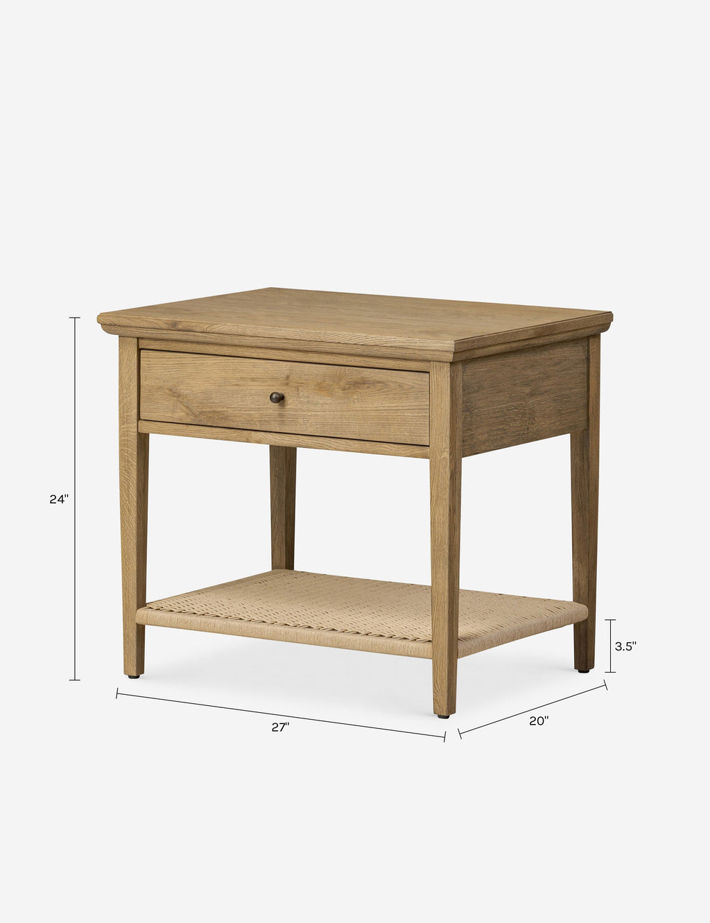 Table de chevet - apporte son savoir-faire exceptionnel à une collection intemporelle enracinée dans