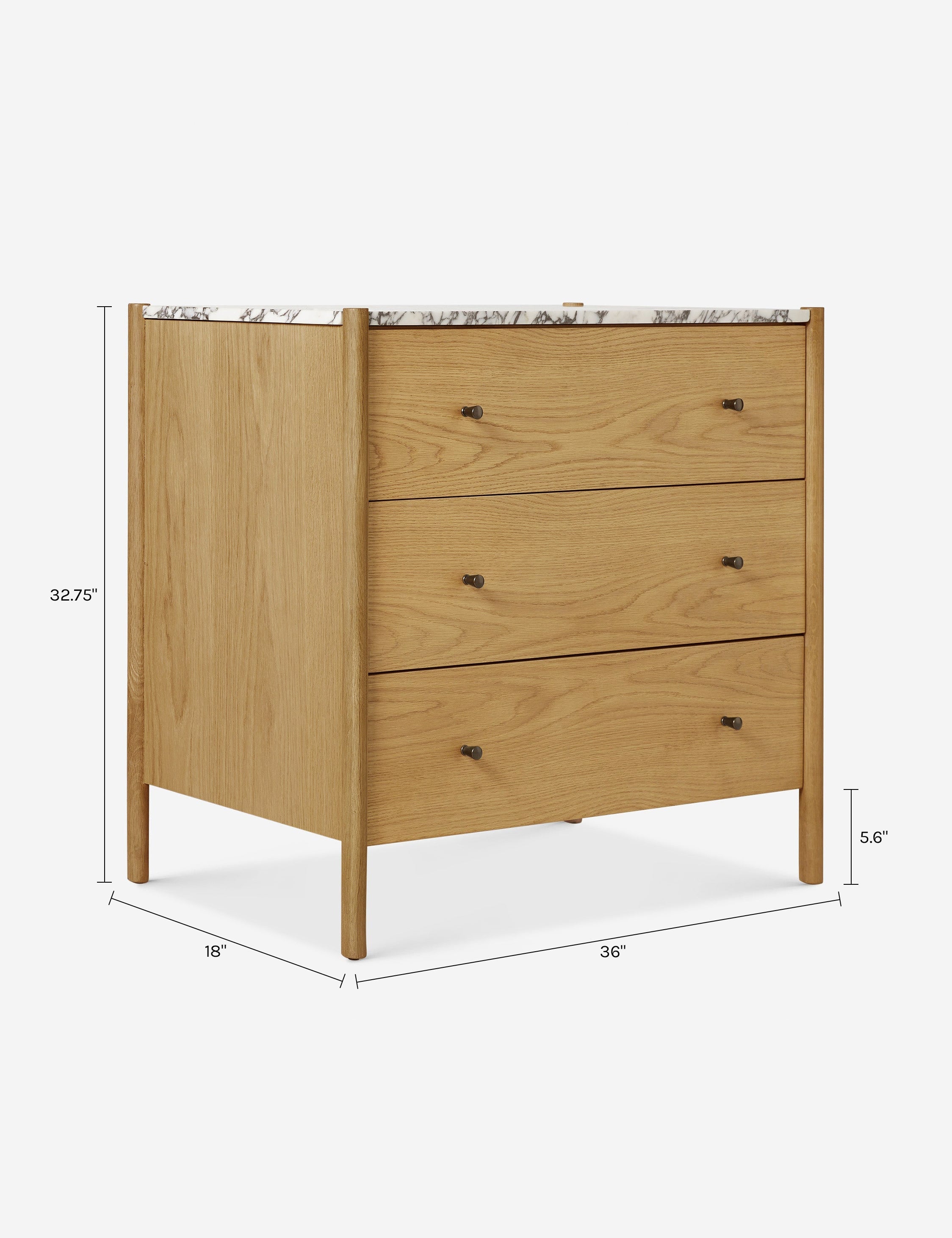 Commode 3 tiroirs – Notre commode apporte une touche d'élégance à n'importe quelle chambre.