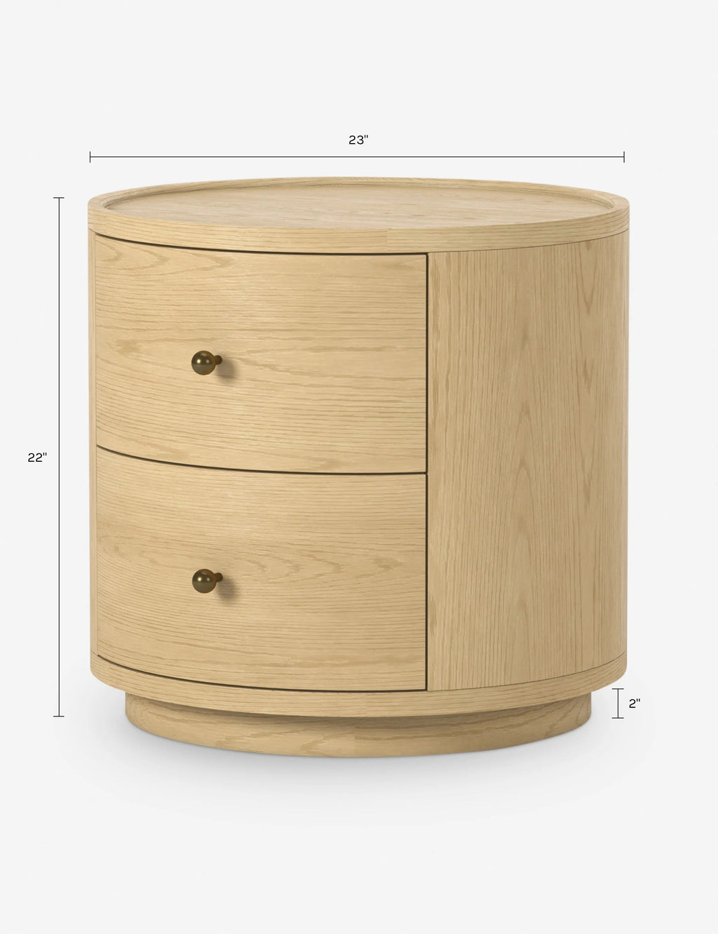Table d'appoint - La table d'appoint Newport allie des lignes épurées à un design spacieux