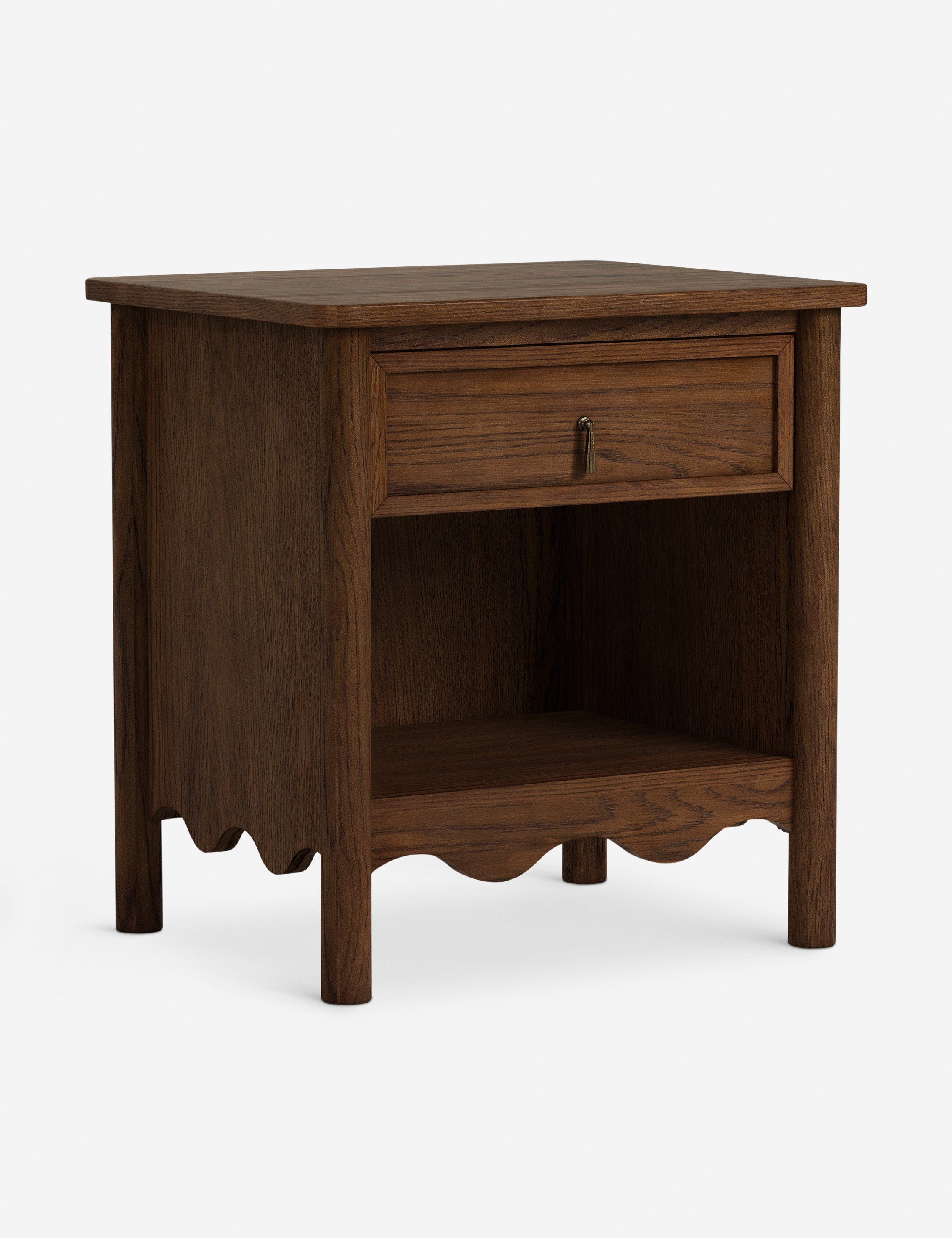 Table de chevet - allie des détails classiques à une silhouette subtilement ajustée