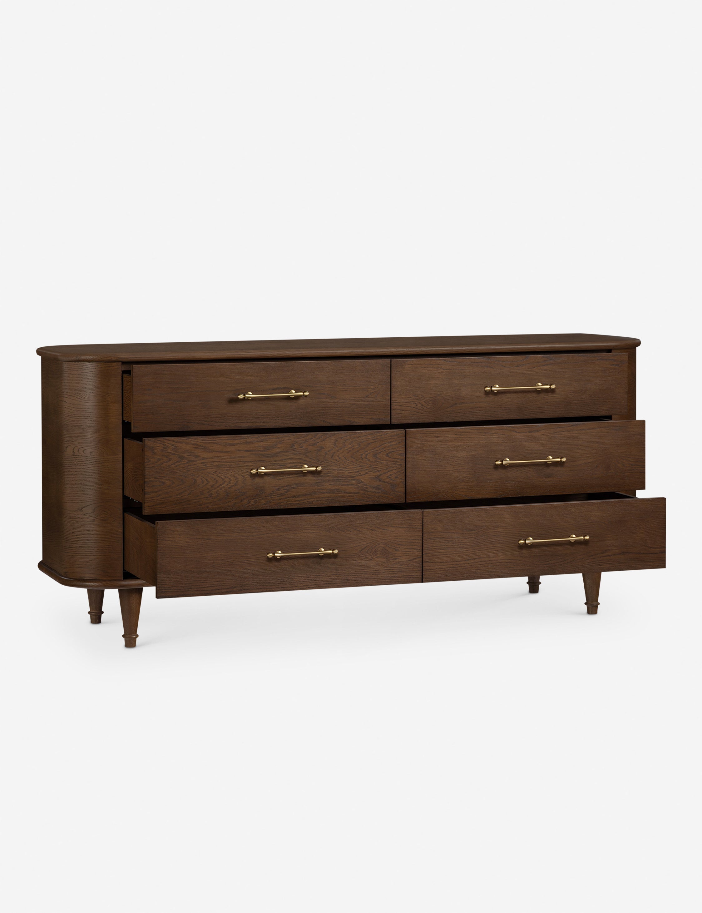 Commode - Des lignes épurées et une finition riche font de cette commode une pièce maîtresse intemporelle pour l'aménagement de votre chambre