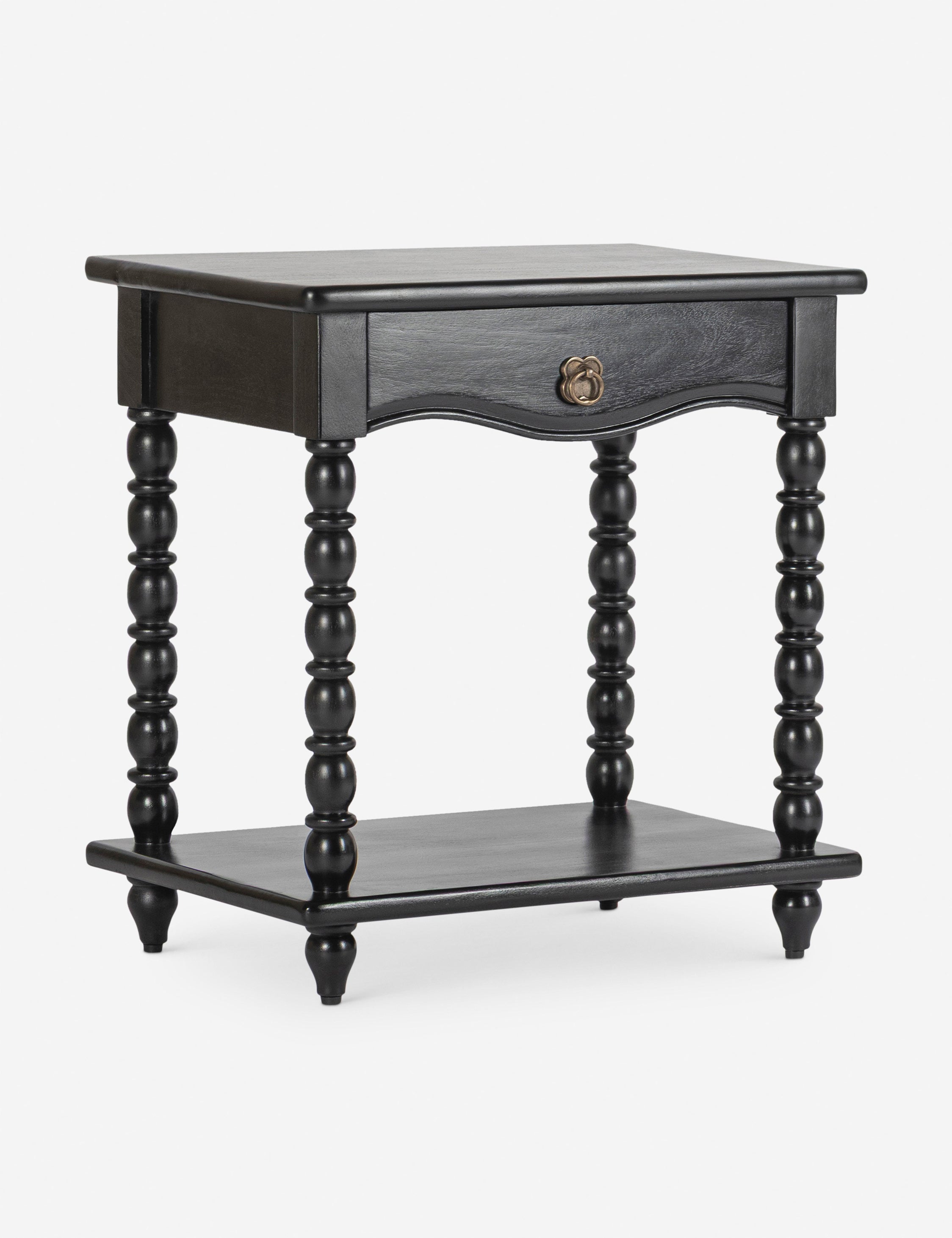 Table de chevet - Nous aimons le design à balustres