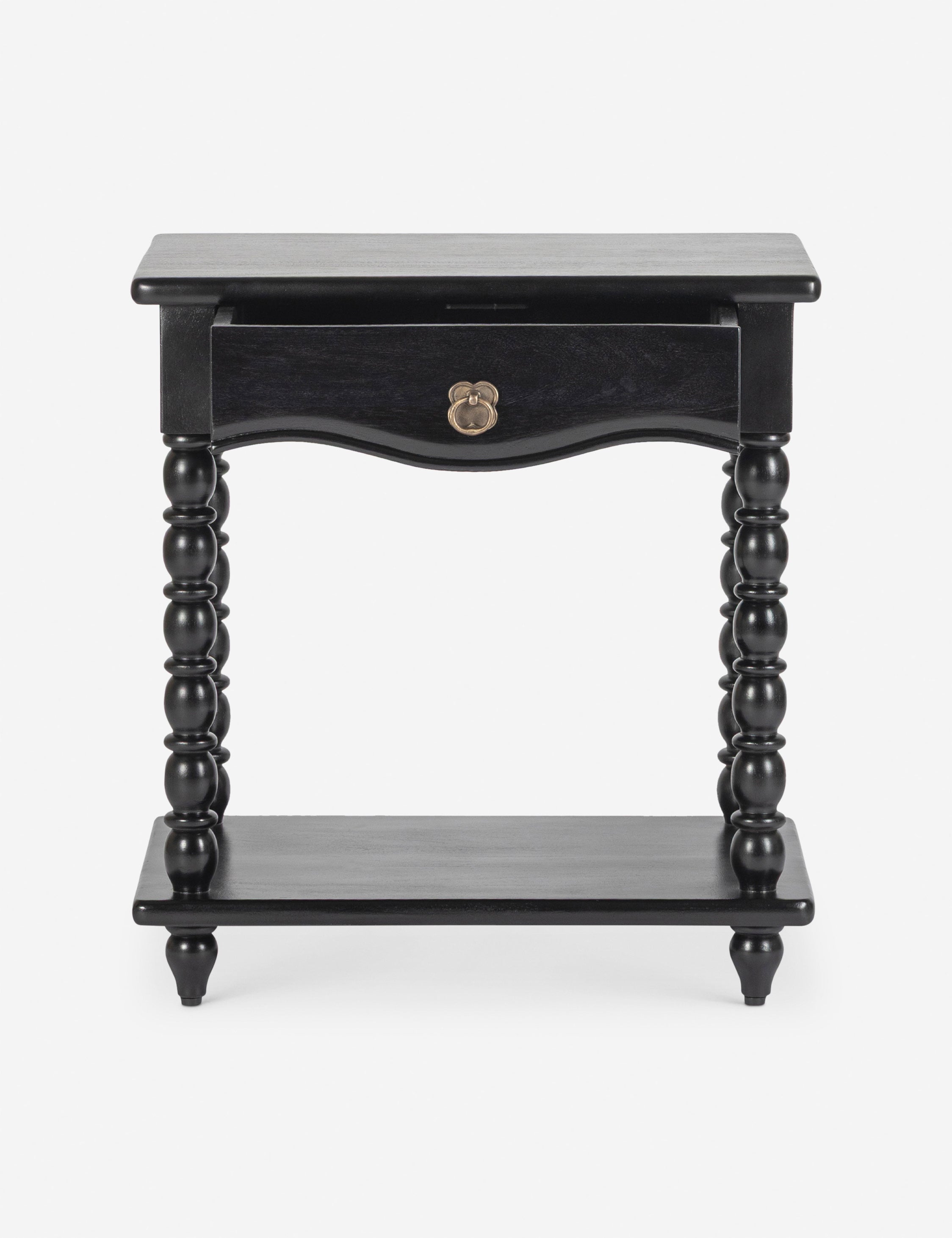 Table de chevet - Nous aimons le design à balustres