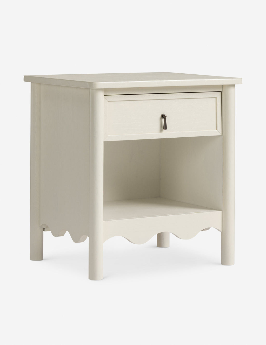 Table de chevet - allie des détails classiques à une silhouette subtilement ajustée