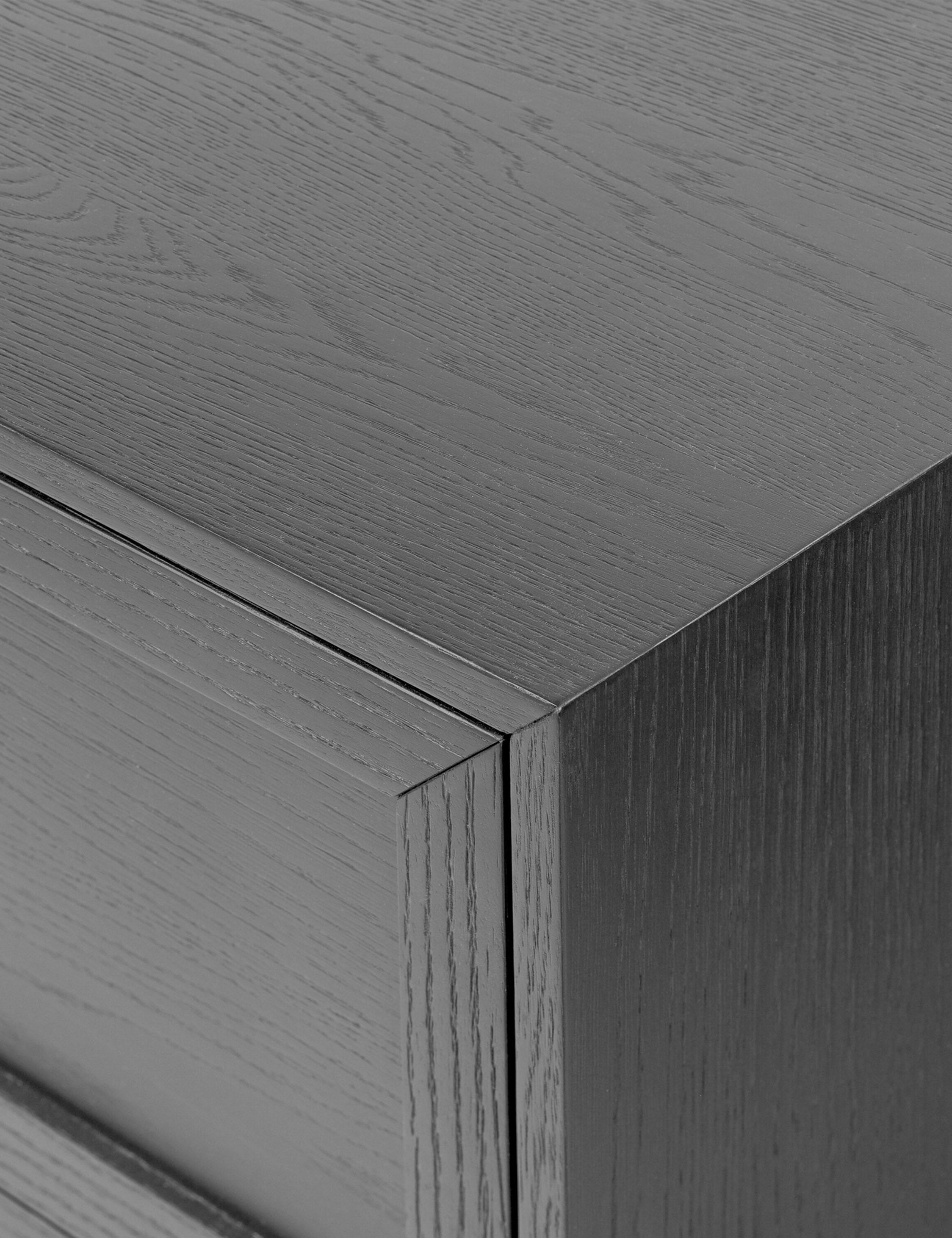 Table de chevet - Une table de chevet de style transitionnel en chêne pour un impact intemporel