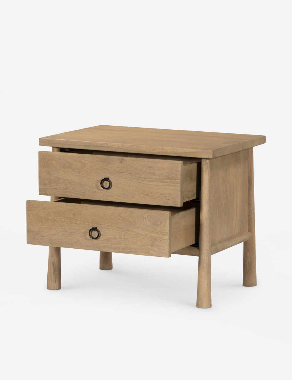 Table de chevet - La table de chevet arbore un look vintage avec une touche moderne
