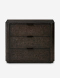 Commode à 3 tiroirs - Un motif riche donne du caractère à cette collection, ses bords arrondis et sa quincaillerie discrète lui conférant une allure épurée
