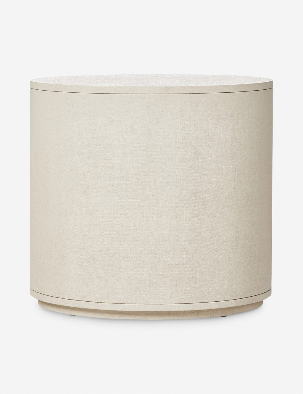 Table de chevet - La table de chevet apporte des courbes élégantes et une texture discrète à votre chevet
