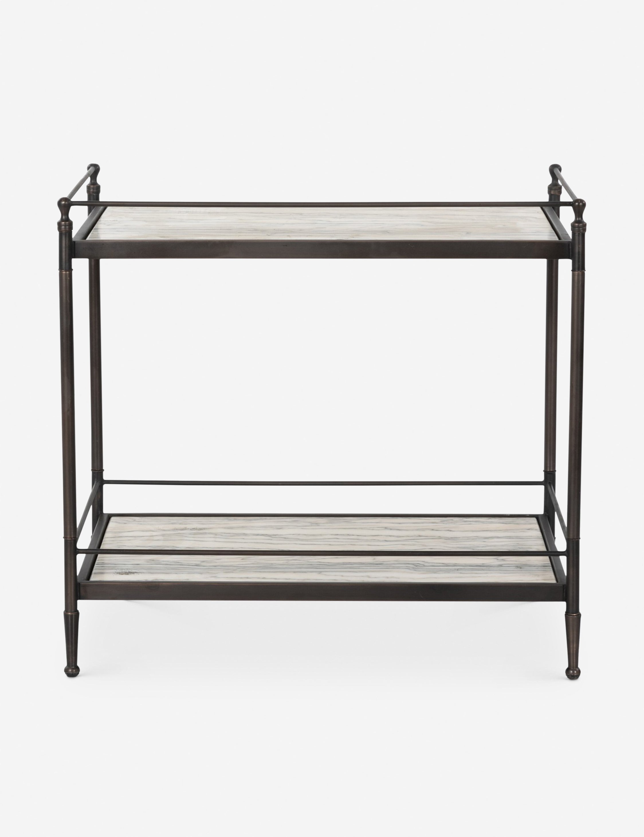 Table de chevet - La table de chevet Benatti apporte un charme antique à n'importe quelle chambre