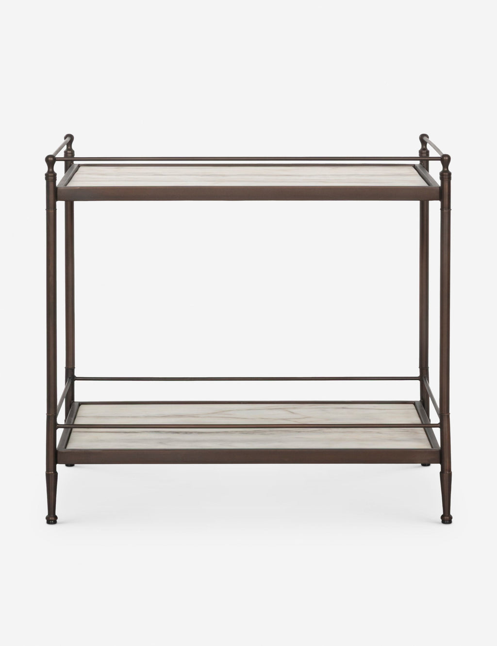 Table de chevet - Des détails sur mesure définissent la table de chevet Amande