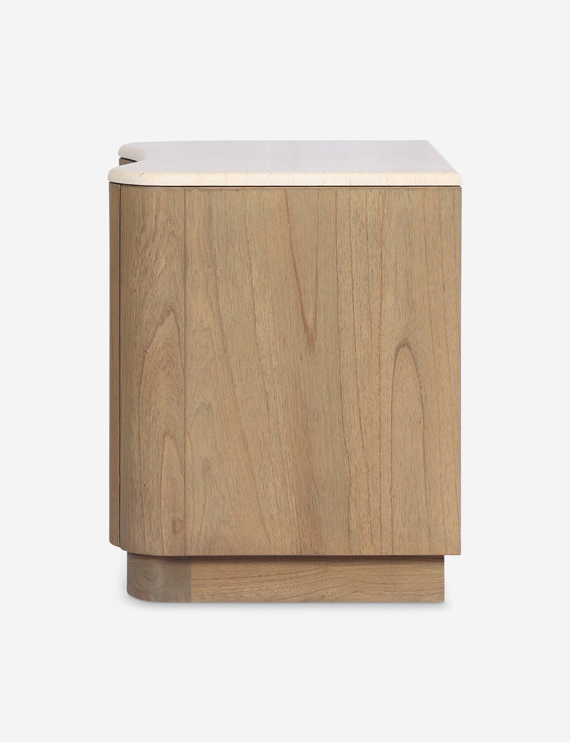 Table de chevet - La table de chevet apporte des formes sculpturales et une texture organique à votre chambre