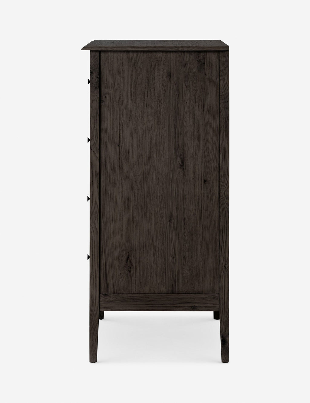 Commode haute - Le chêne massif et les lignes épurées et structurées confèrent une sophistication discrète à cette commode
