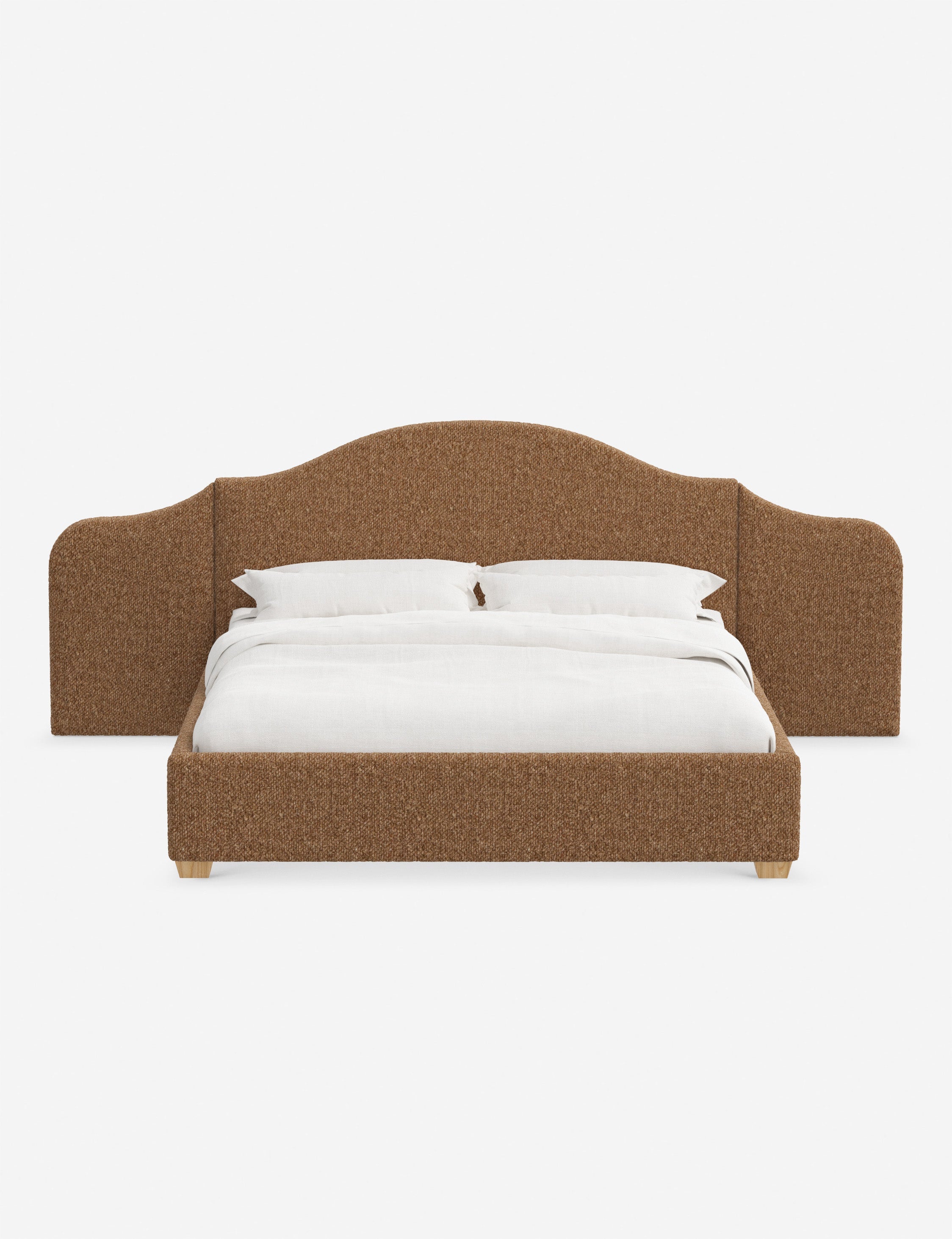 Lit plateforme avec tête de lit prolongée - Notre lit crée un espace parfait pour le repos et la tranquillité
