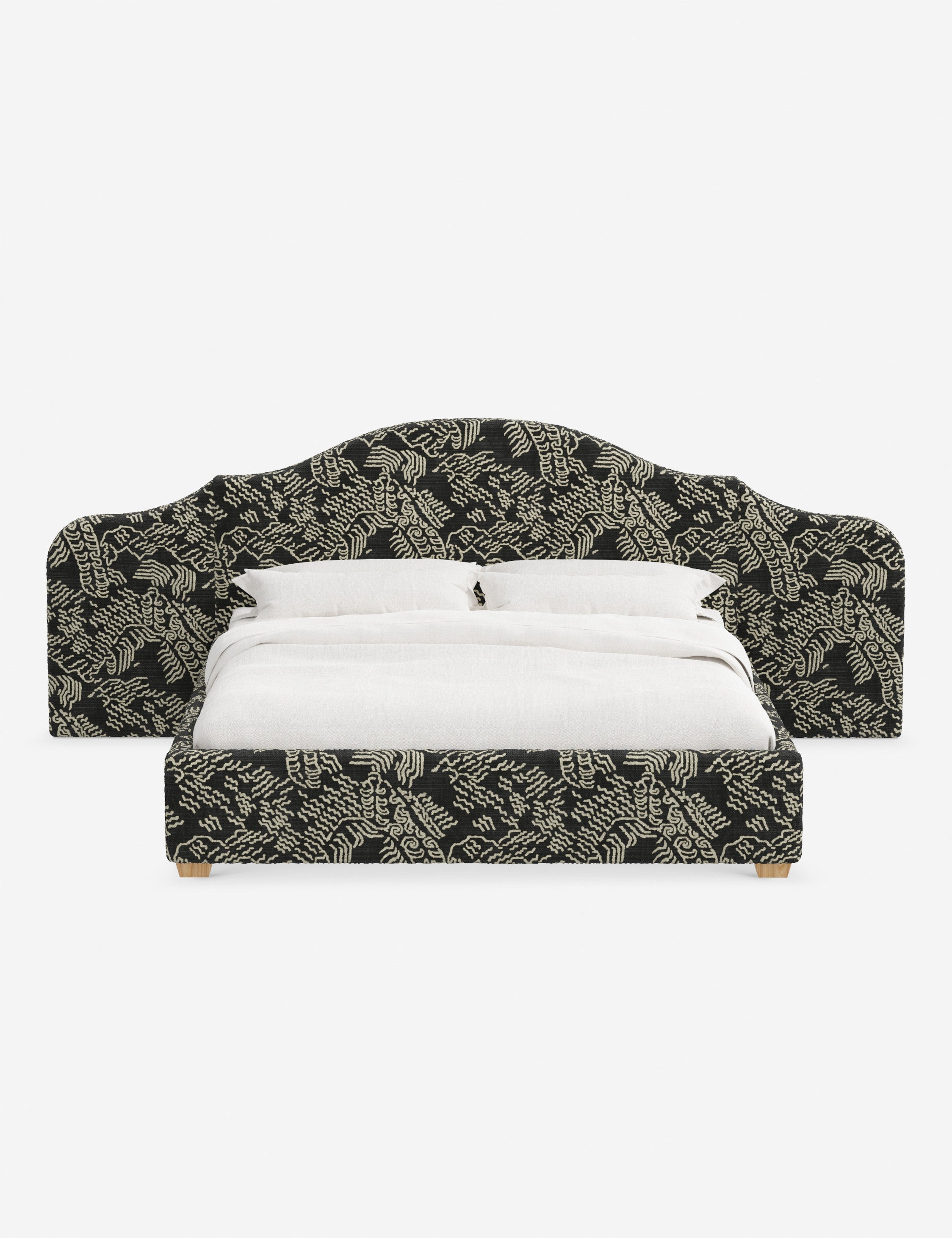 Lit plateforme avec tête de lit prolongée - Notre lit crée un espace parfait pour le repos et la tranquillité