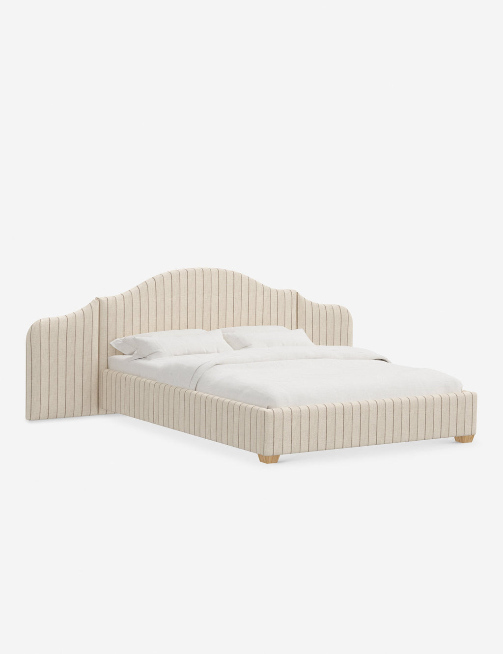 Lit plateforme avec tête de lit prolongée - Notre lit crée un espace parfait pour le repos et la tranquillité