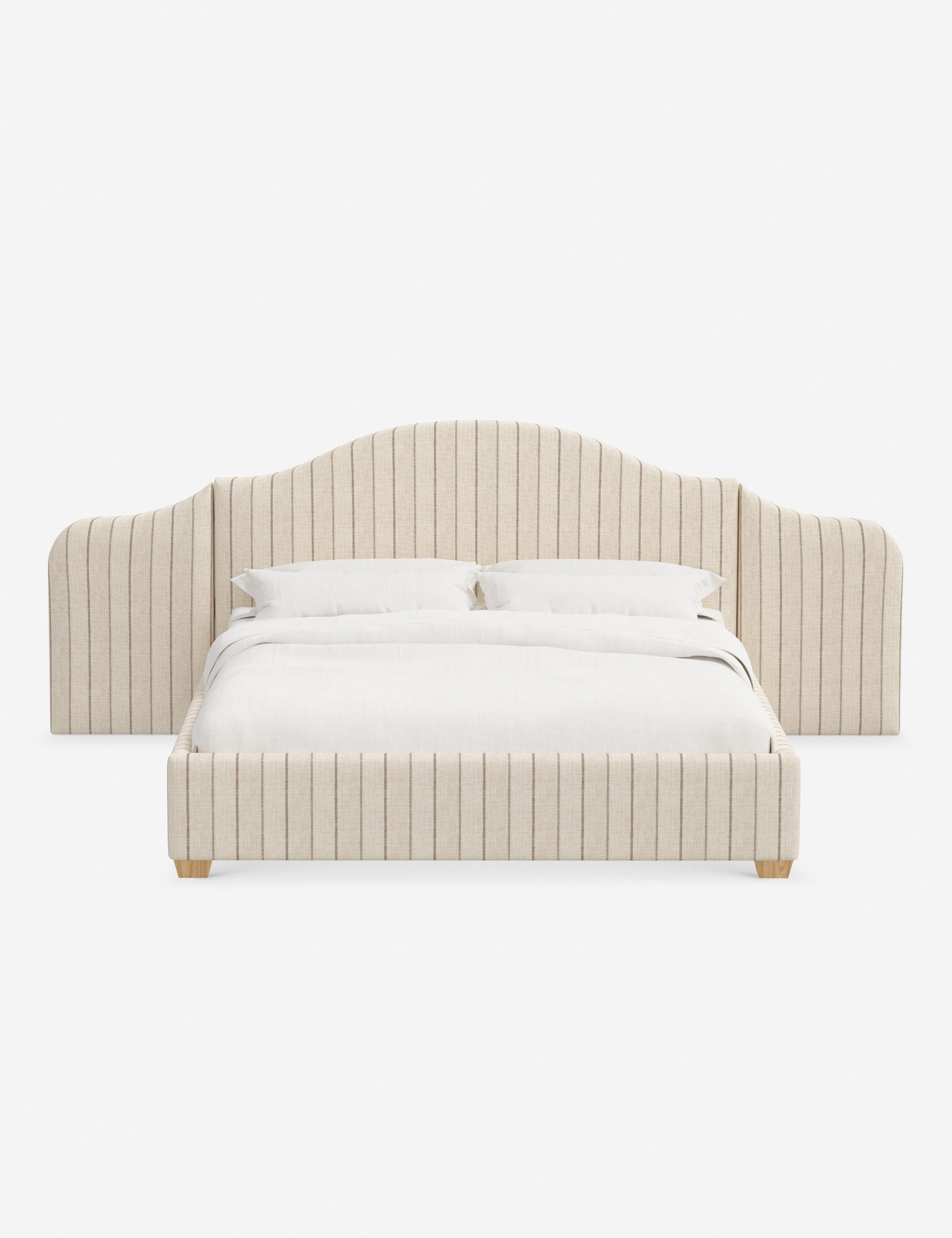 Lit plateforme avec tête de lit prolongée - Notre lit crée un espace parfait pour le repos et la tranquillité
