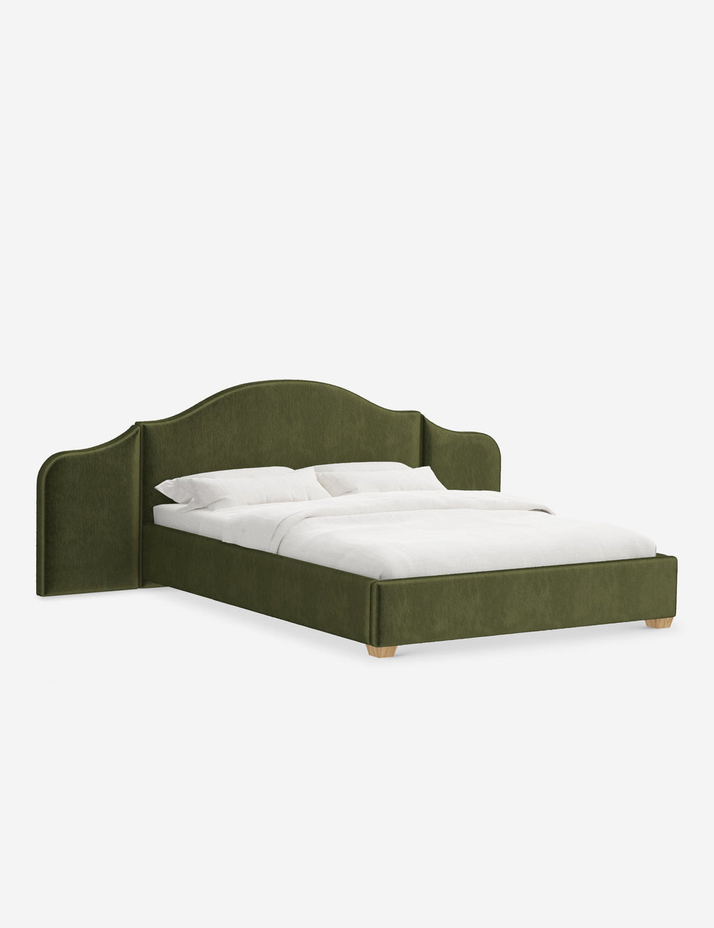 Lit plateforme avec tête de lit prolongée - Notre lit crée un espace parfait pour le repos et la tranquillité