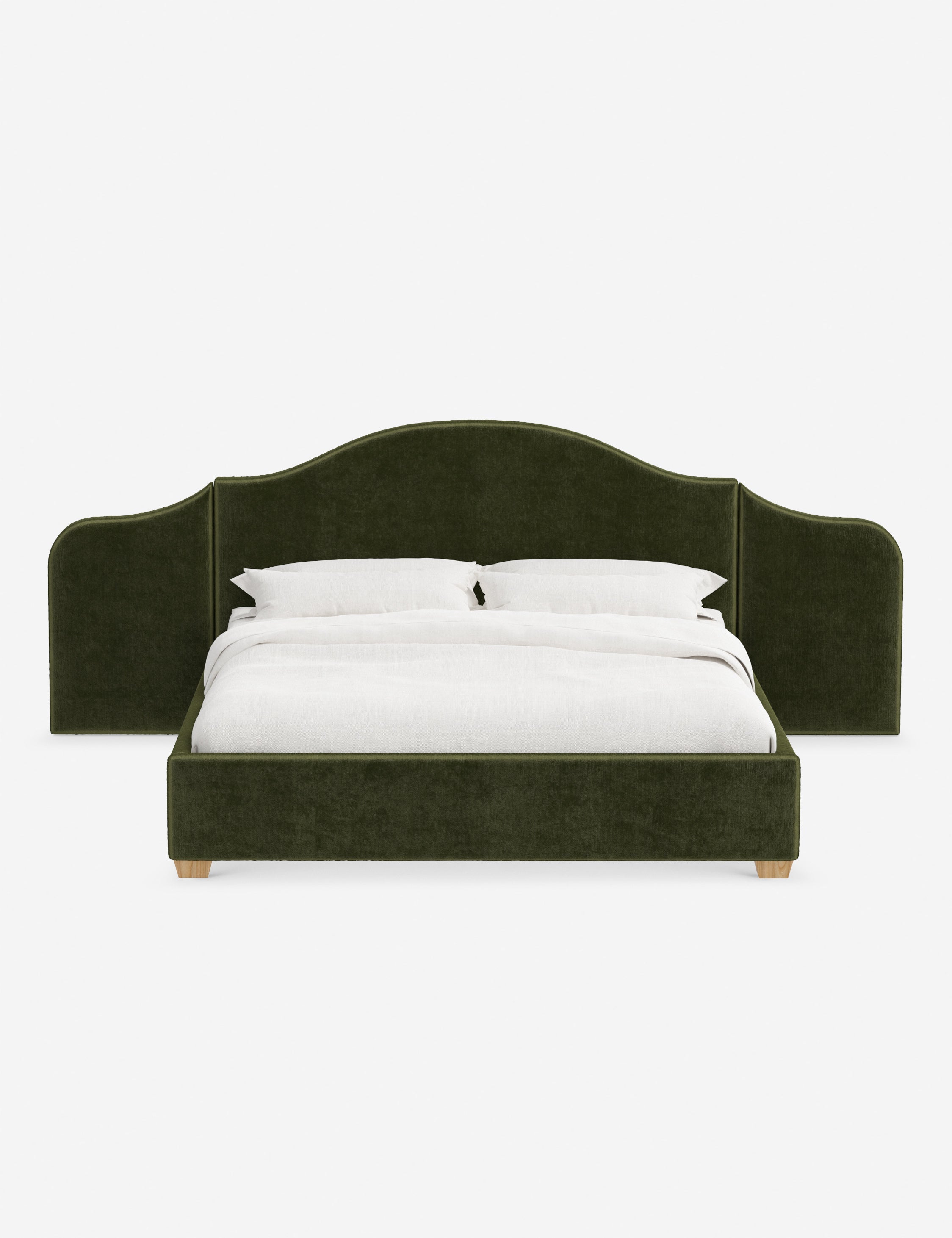 Lit plateforme avec tête de lit prolongée - Notre lit crée un espace parfait pour le repos et la tranquillité