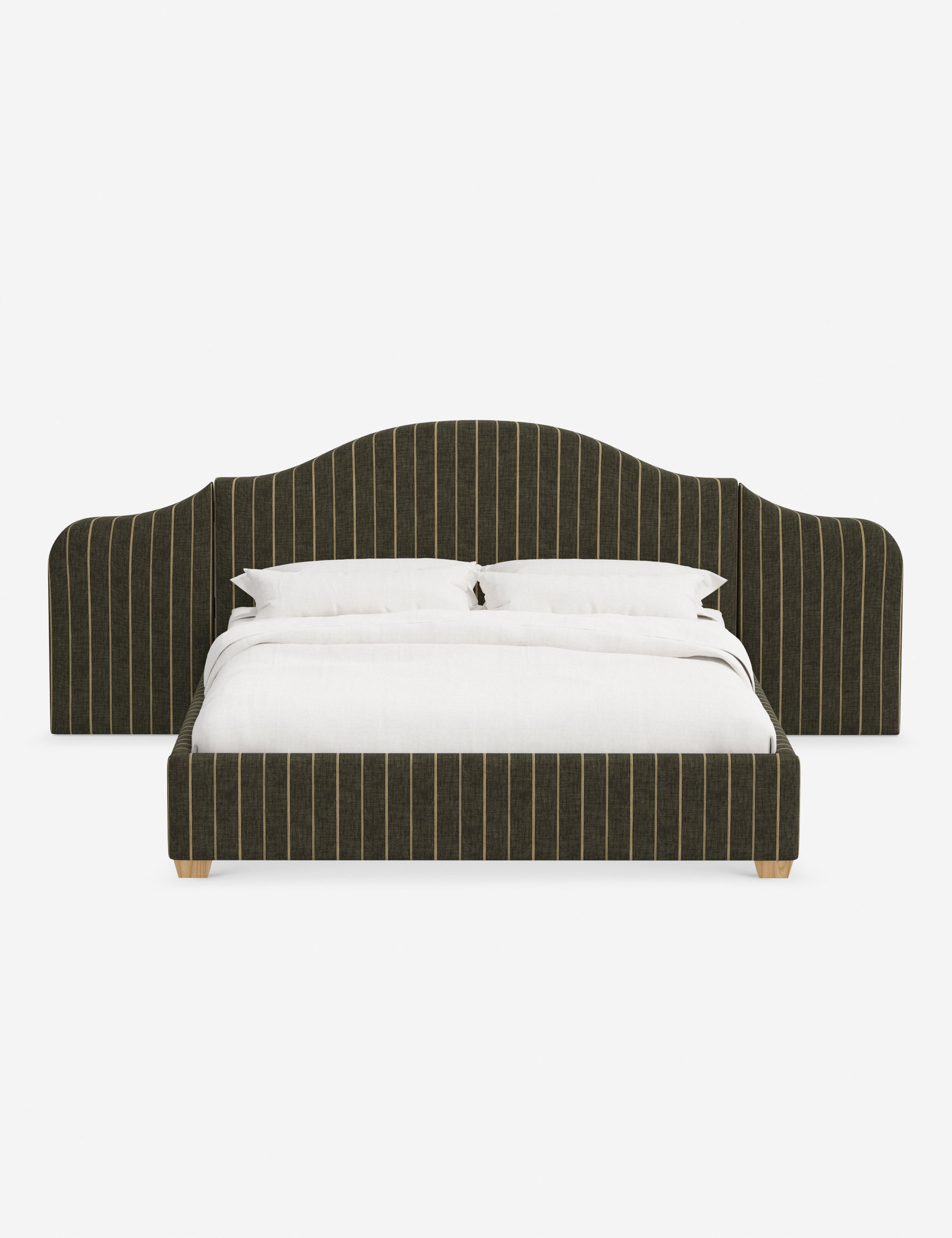 Lit plateforme avec tête de lit prolongée - Notre lit crée un espace parfait pour le repos et la tranquillité