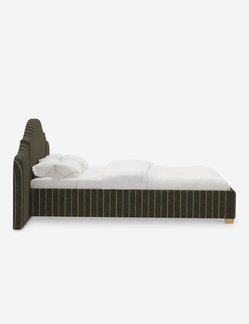 Lit plateforme avec tête de lit prolongée - Notre lit crée un espace parfait pour le repos et la tranquillité