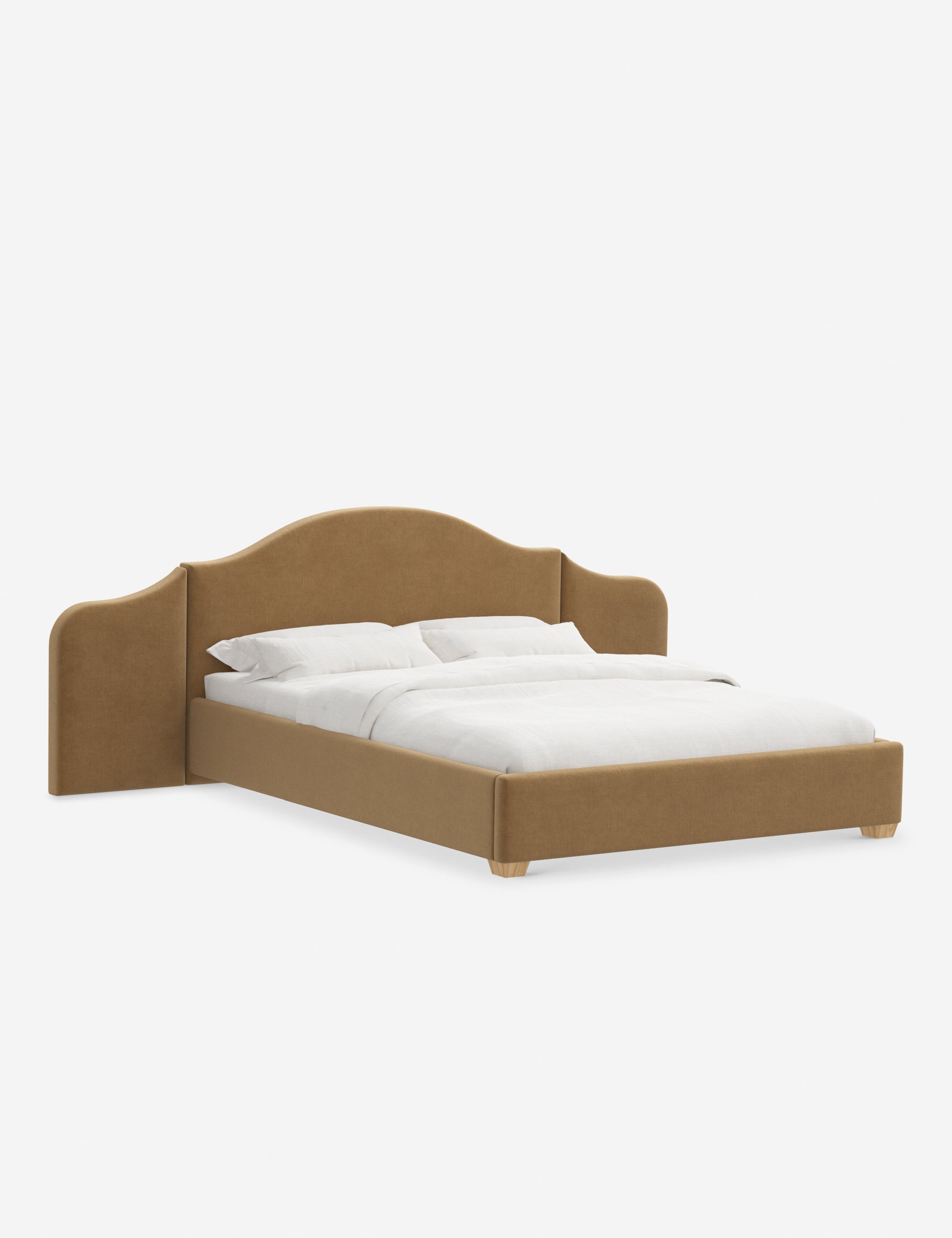 Lit plateforme avec tête de lit prolongée - Notre lit crée un espace parfait pour le repos et la tranquillité