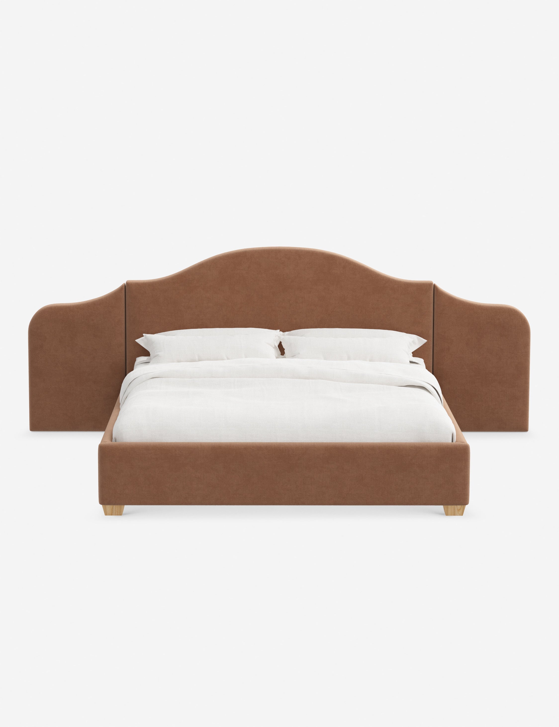 Lit plateforme avec tête de lit prolongée - Notre lit crée un espace parfait pour le repos et la tranquillité