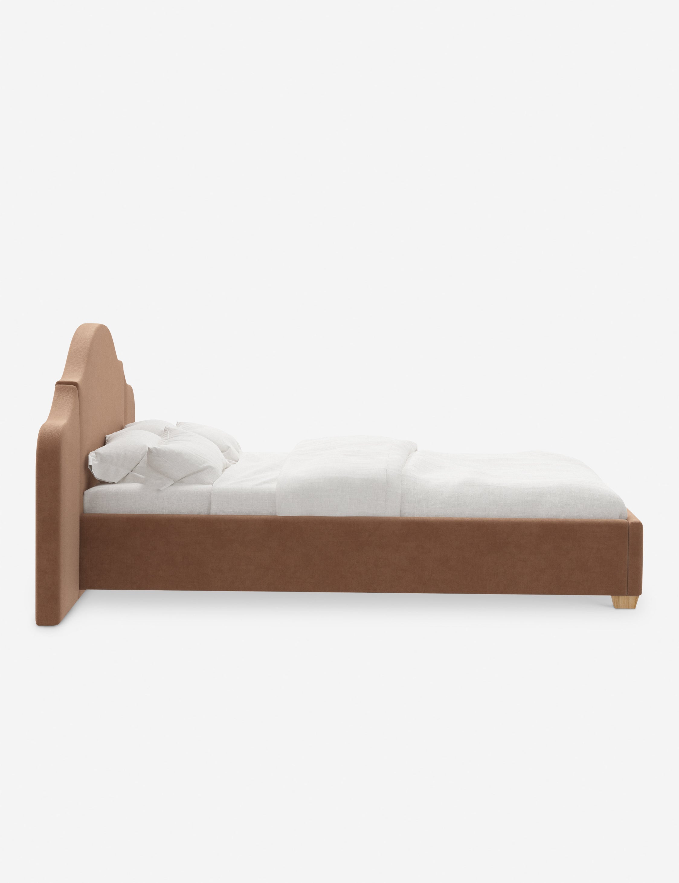 Lit plateforme avec tête de lit prolongée - Notre lit crée un espace parfait pour le repos et la tranquillité