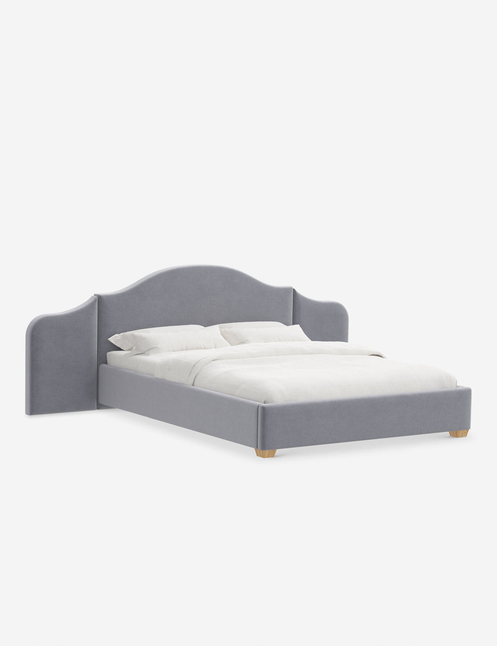 Lit plateforme avec tête de lit prolongée - Notre lit crée un espace parfait pour le repos et la tranquillité