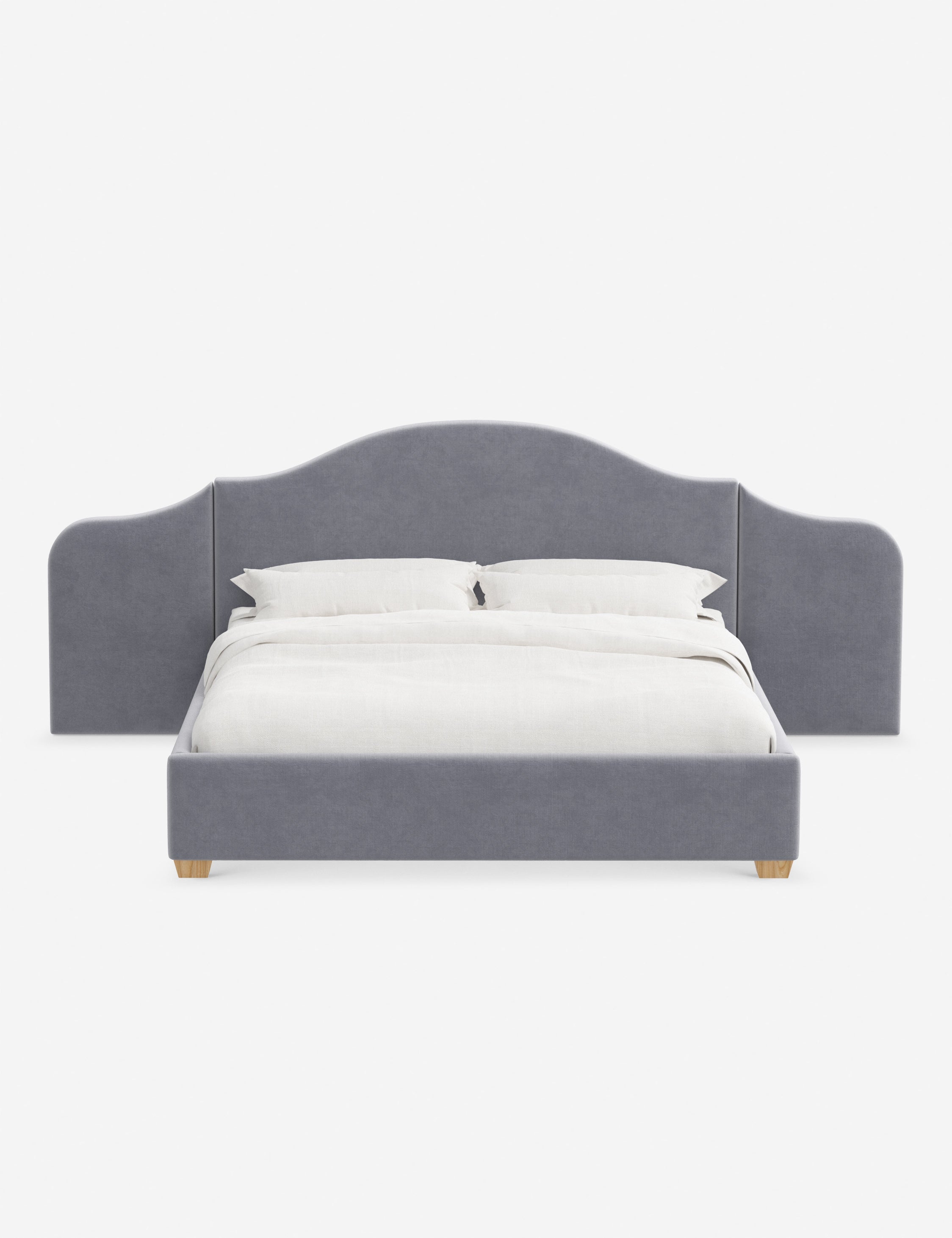 Lit plateforme avec tête de lit prolongée - Notre lit crée un espace parfait pour le repos et la tranquillité